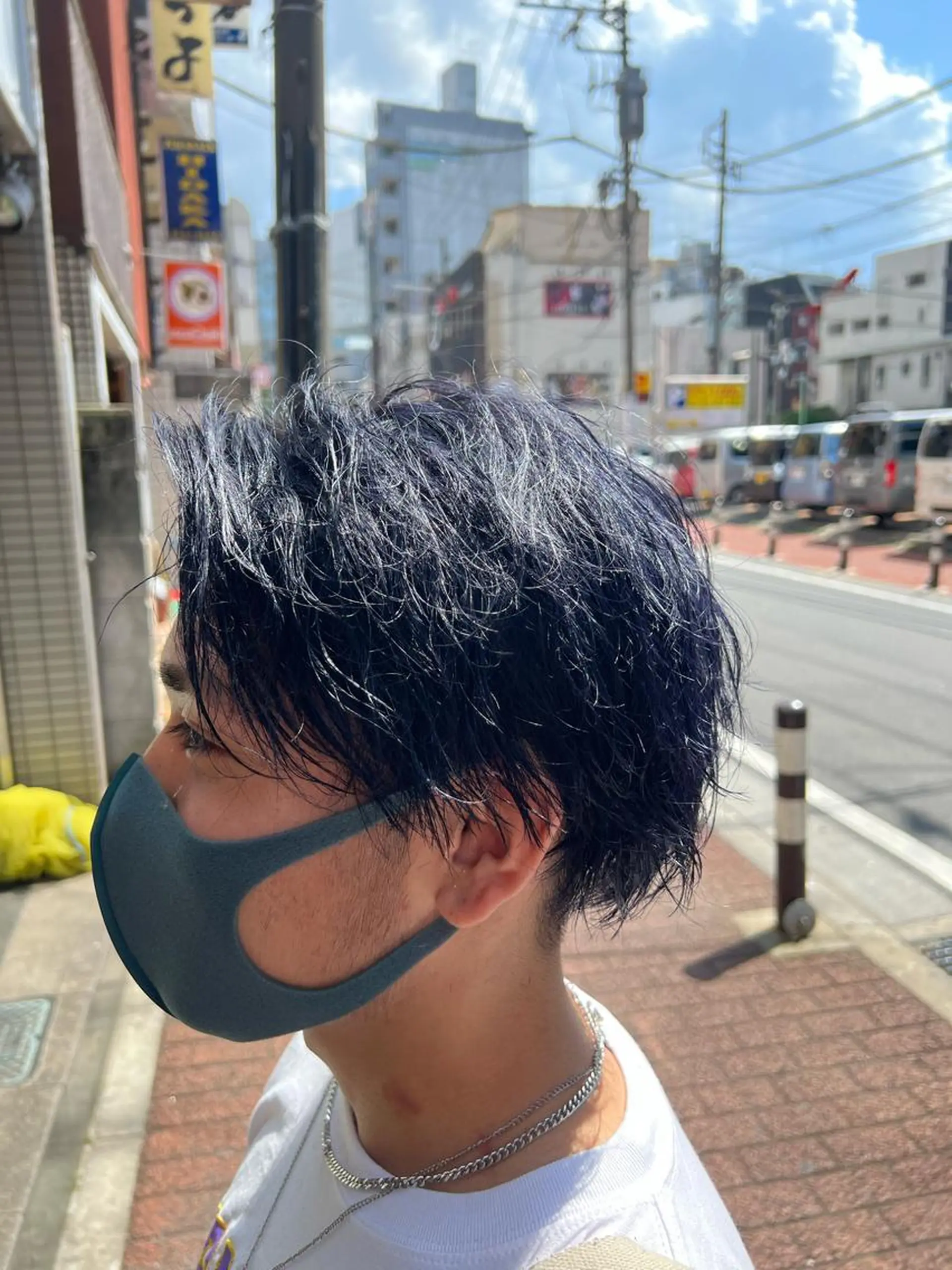 ミディアム 須永 優希のヘアスタイル