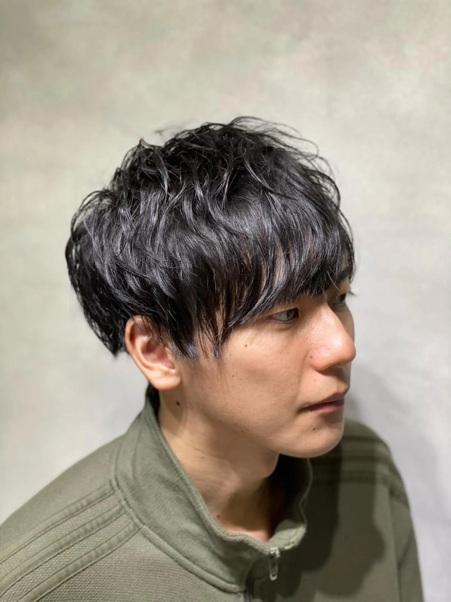 ショート レイヤーカット ショートヘア カット パーマ 👑最高級エクステ 👑新宿/タイセイのヘアスタイル