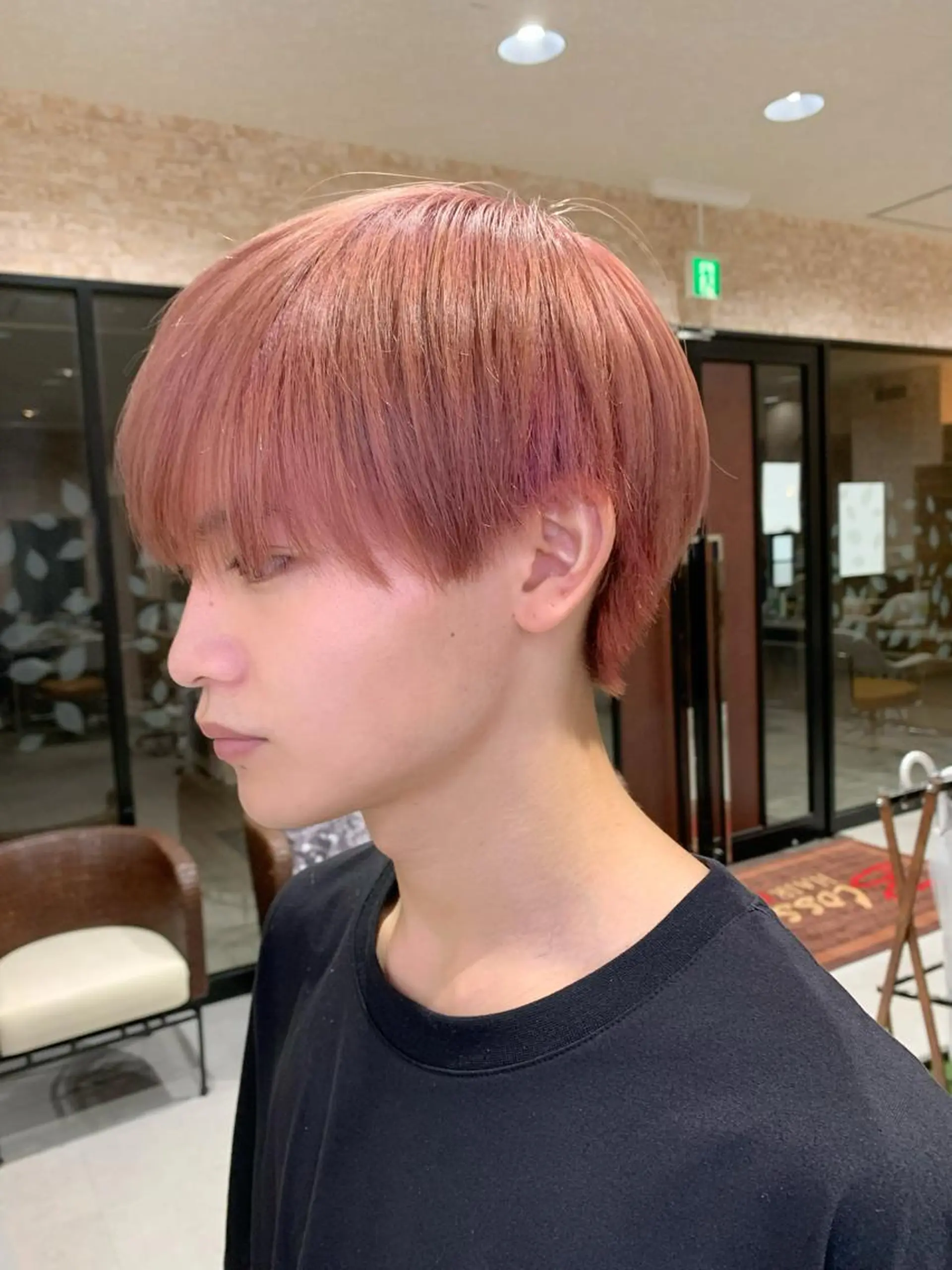 ショート カラー メンズ ヘアカラー トリートメント 近藤千翔🩵 髪質改善Periodのエステ・リラクイメージ