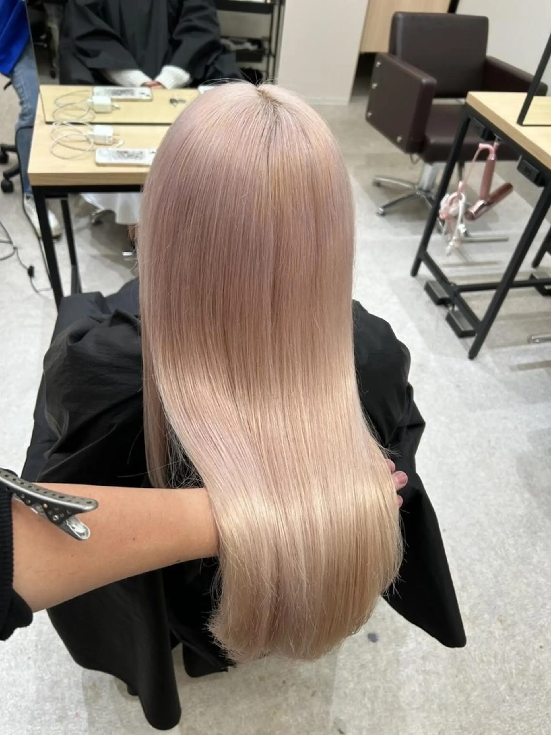 ロング カラー ブリーチ ダブルカラー ✨【公式】 juhl.横浜✨のヘアスタイル