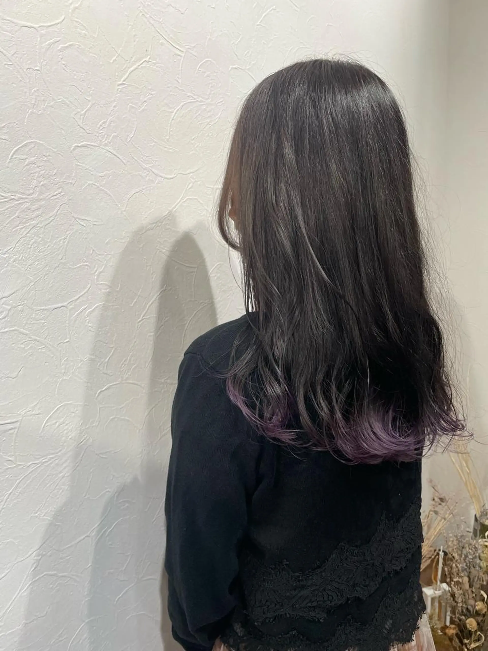 セミロング ヘアカラー ROSSO ✂︎officialのヘアスタイル