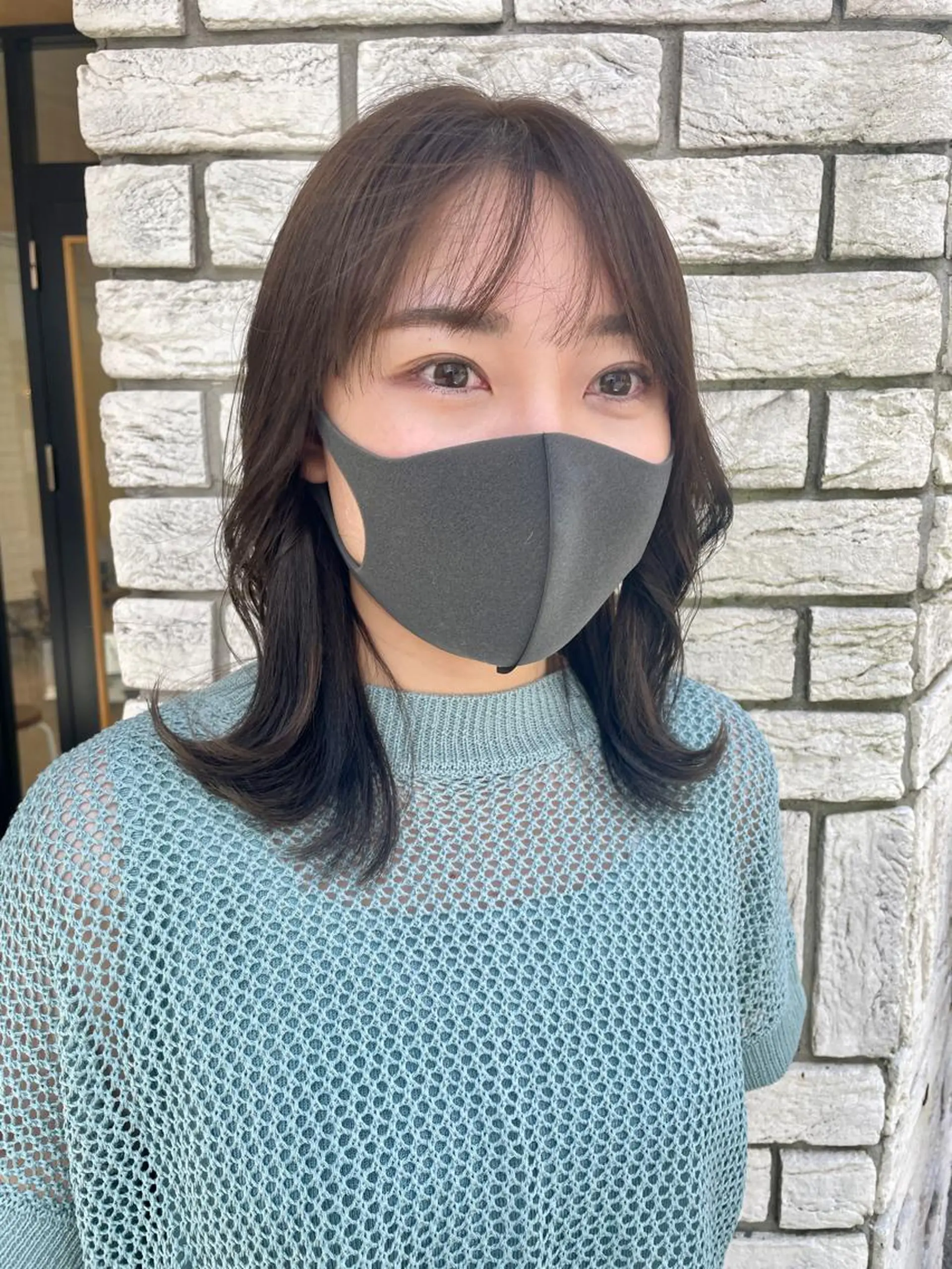 セミロング カラー くびれヘア カラー/レイヤー/ 髪質改善/PAAQのヘアスタイル