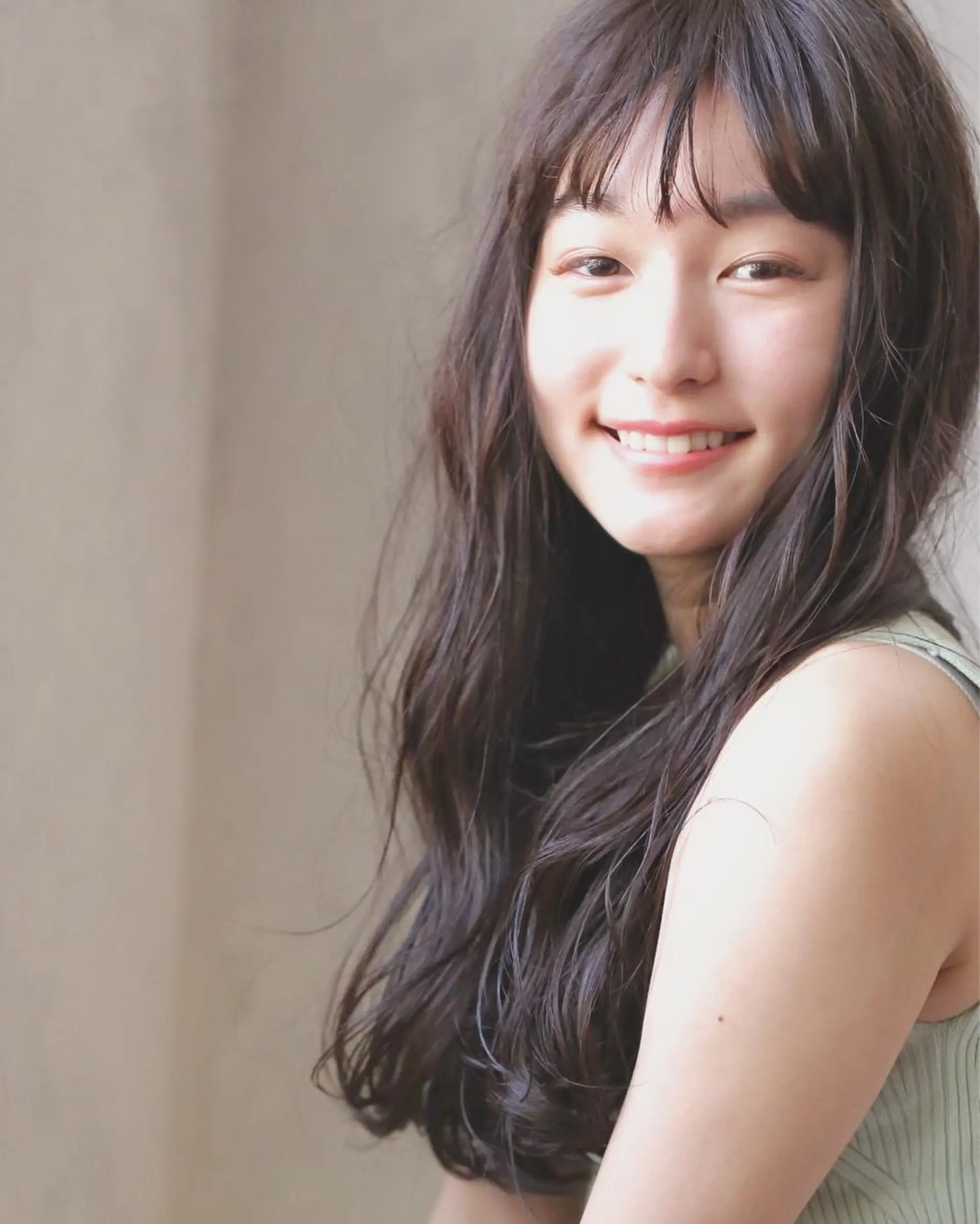 ロング パーマ カット パーマ トリートメント 下北沢 soiのヘアスタイル