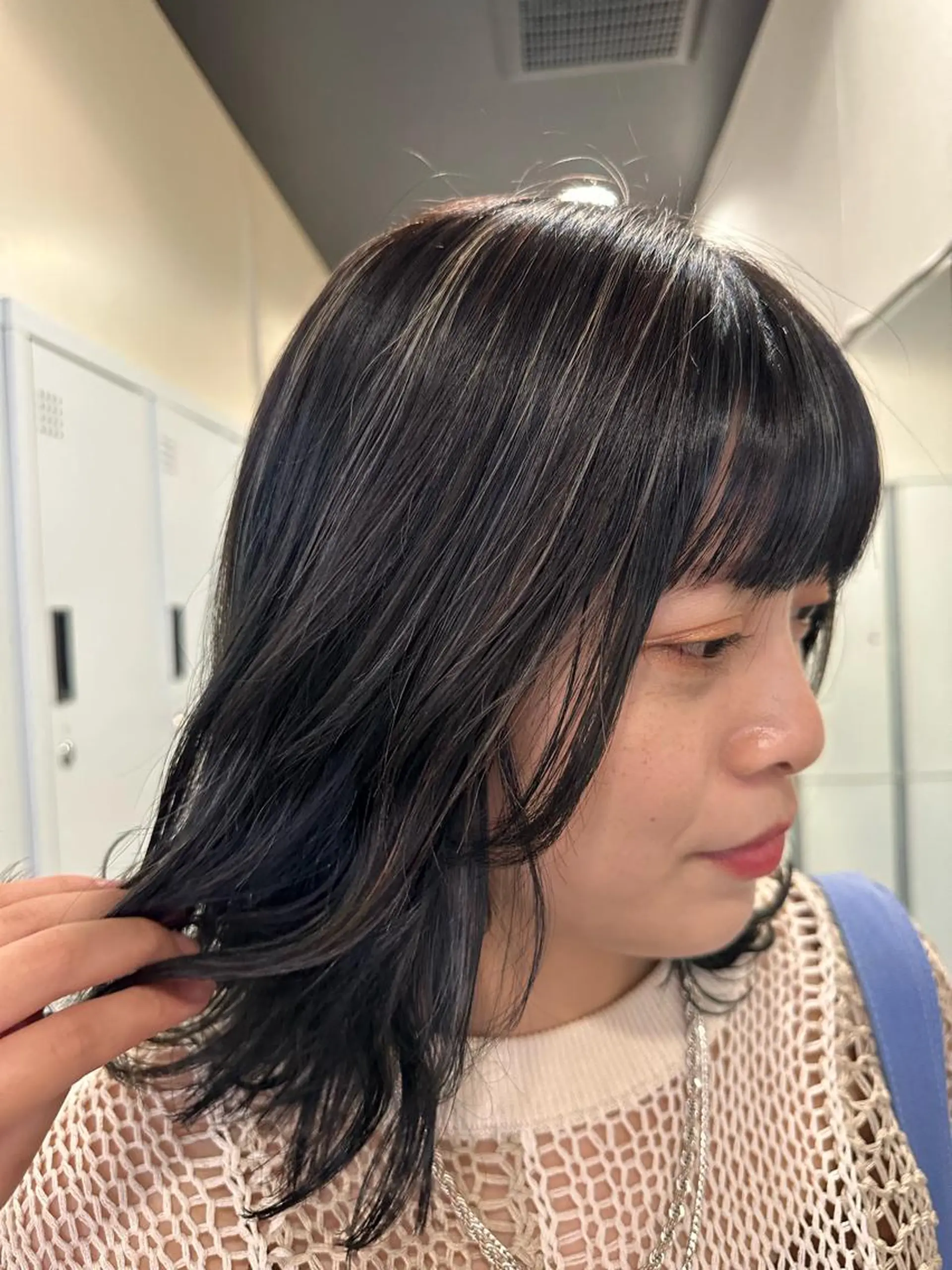 カラー ハイライトカラー ブリーチカラー/ベー ジュ/Hono🦖のヘアスタイル