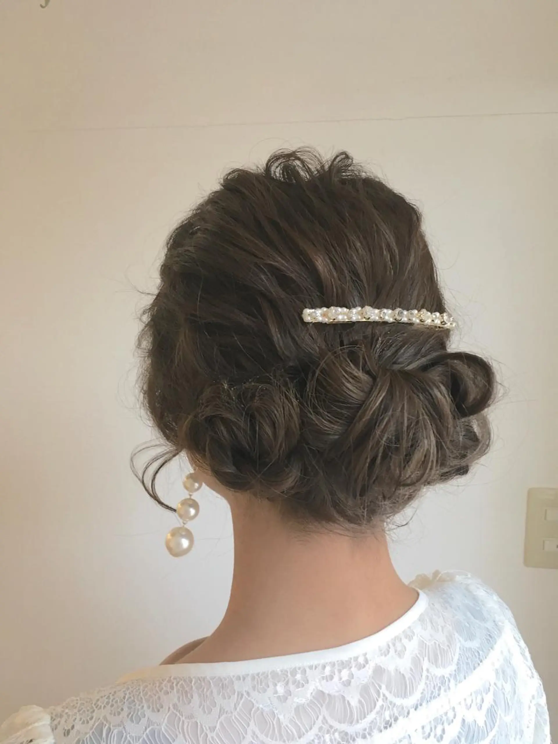 ヘアアレンジ 結婚式・ブライダル ヘアセット go today shaire salon 本店所属・yoshi ☆のヘアスタイル