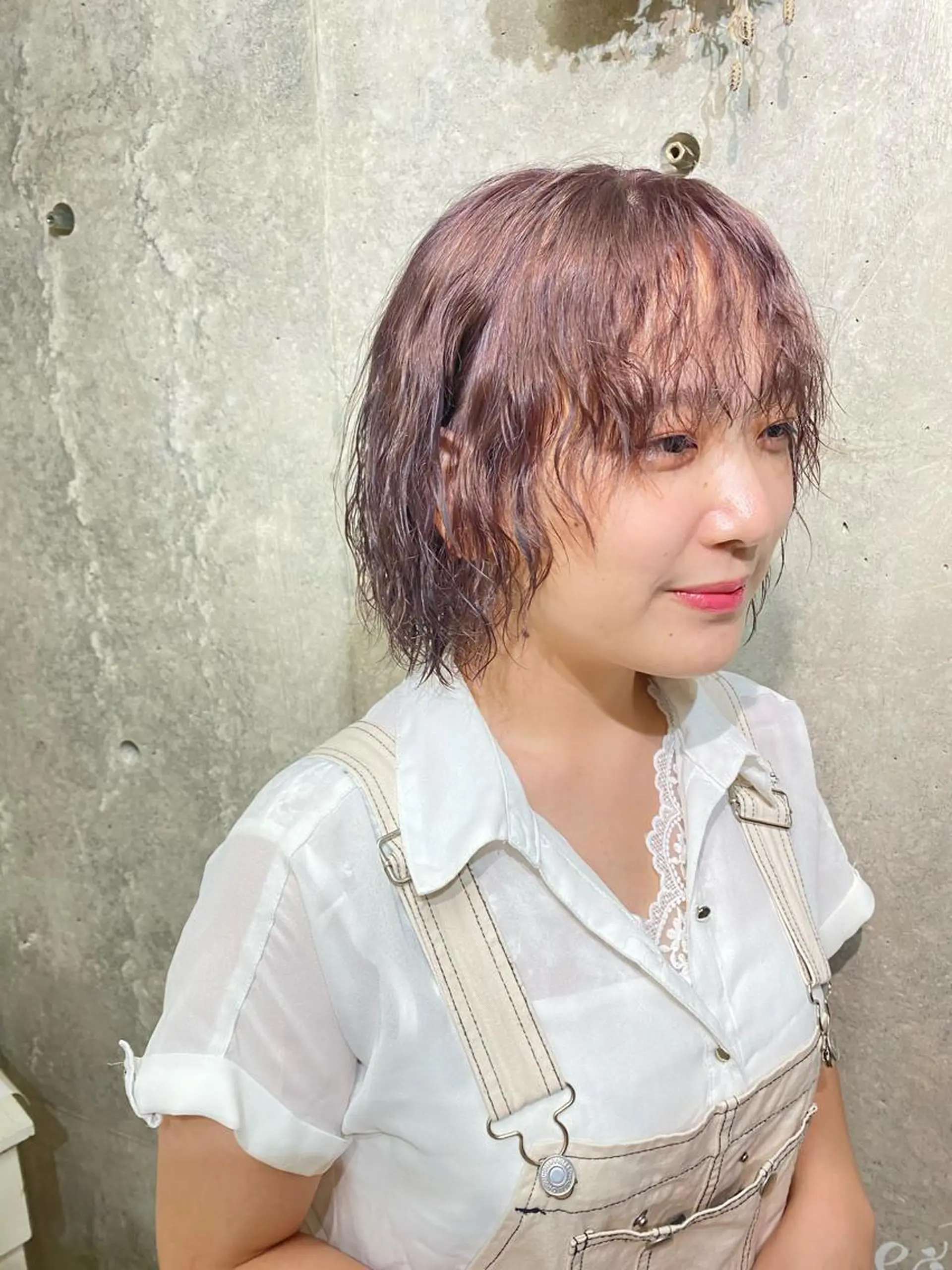パーマ 梅津 光帆のヘアスタイル