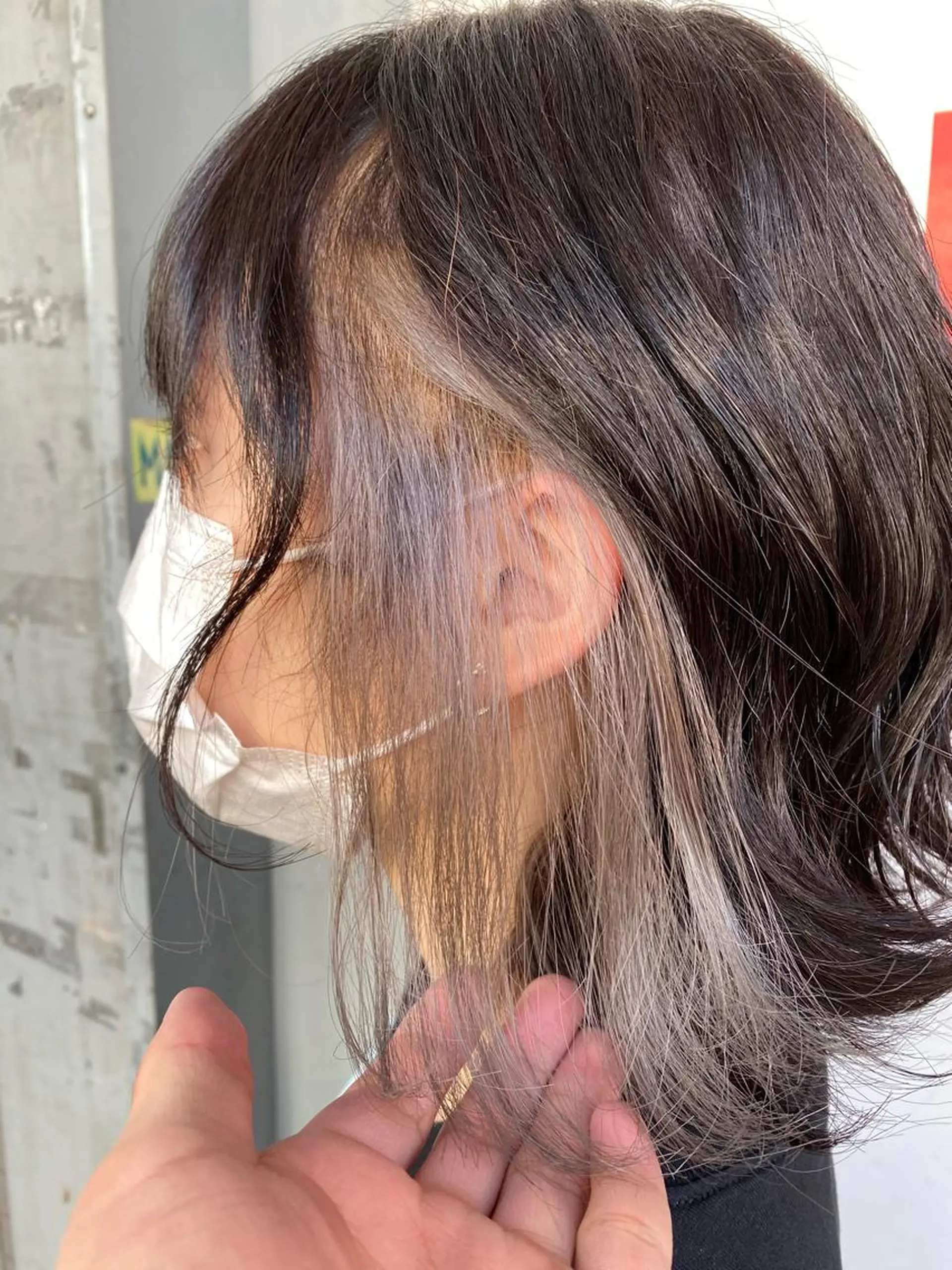 ショート ヘアカラー ゆぴ☾‪/推しカラー /ハイトーンのヘアスタイル