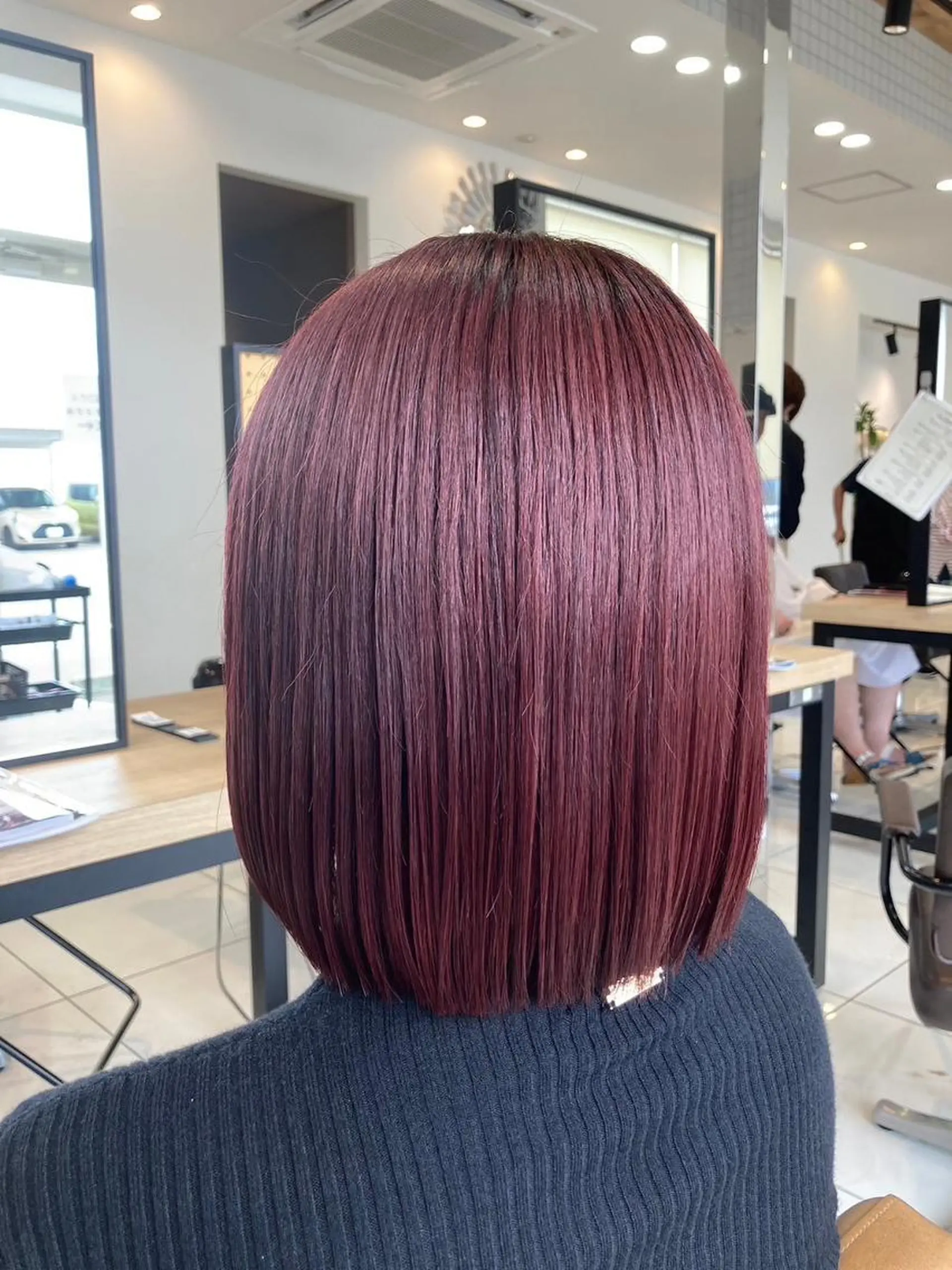 カラー ミディアム ルクール柏崎店　亀山 由樹のヘアスタイル