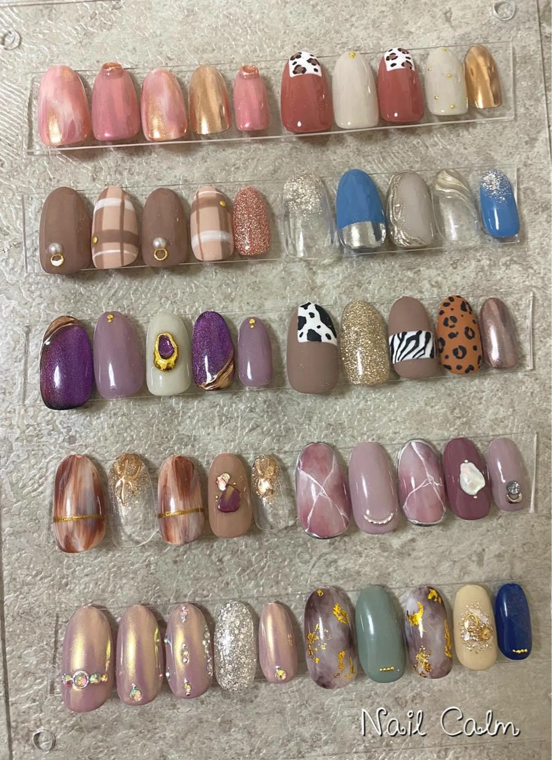 ネイル アートネイル ハンドネイル Nail Calm所属・プライベートサロン Calmのネイルデザイン