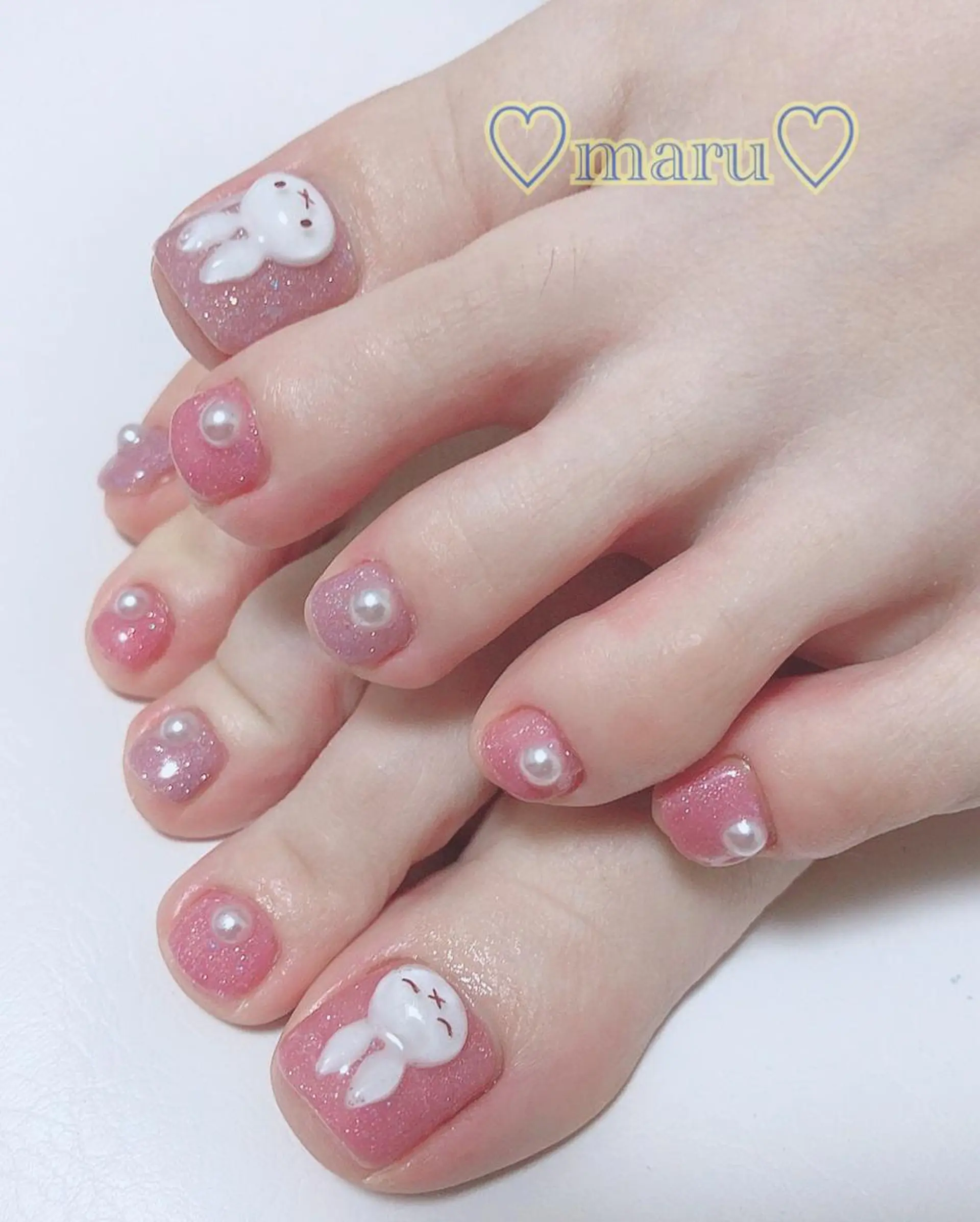 ネイル ハンドネイル フットネイル まるみ ♡のネイルデザイン