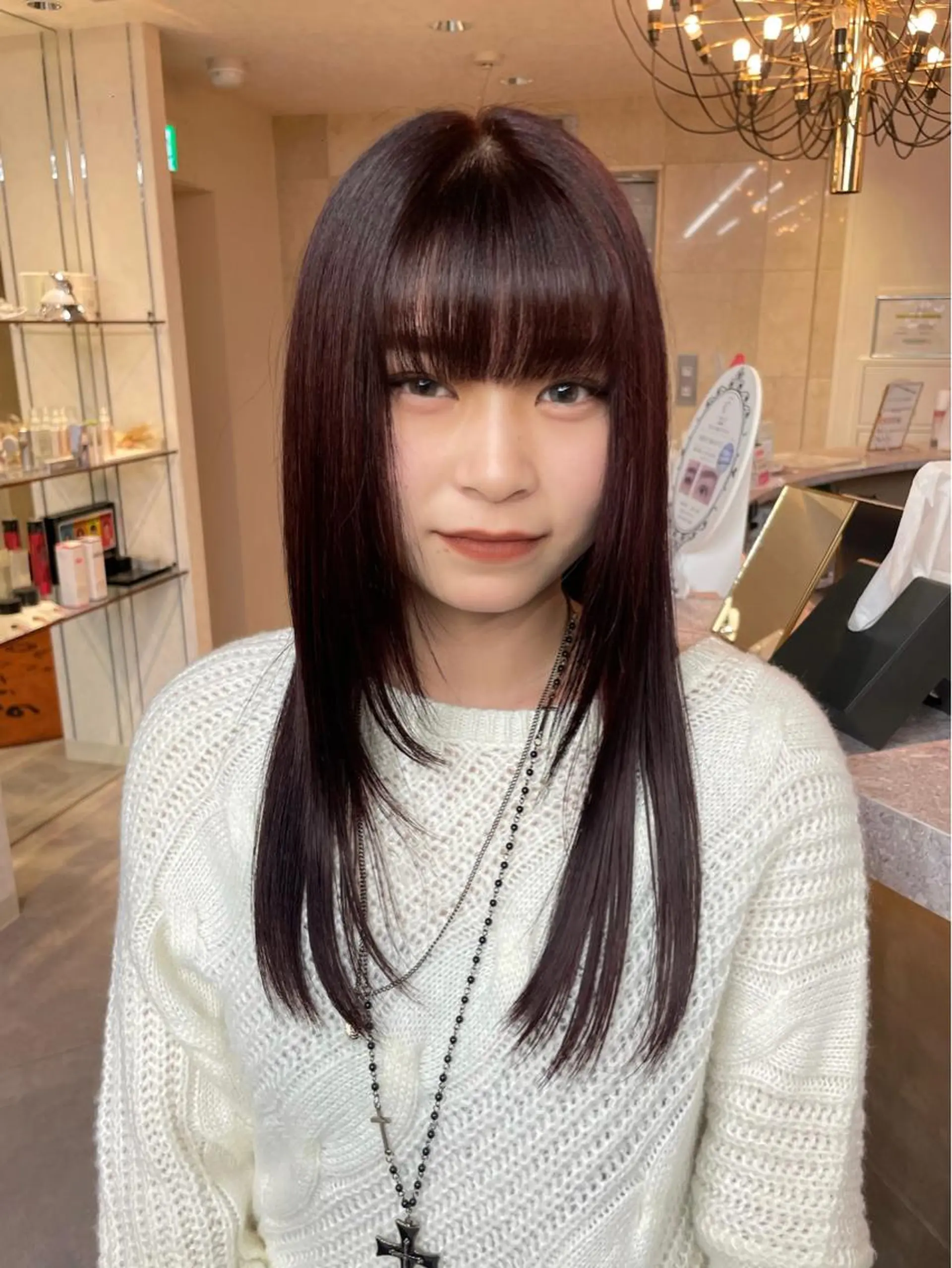 ロング カラー ハイトーン/メンズ/ デザイン/梅田/ミユのヘアスタイル