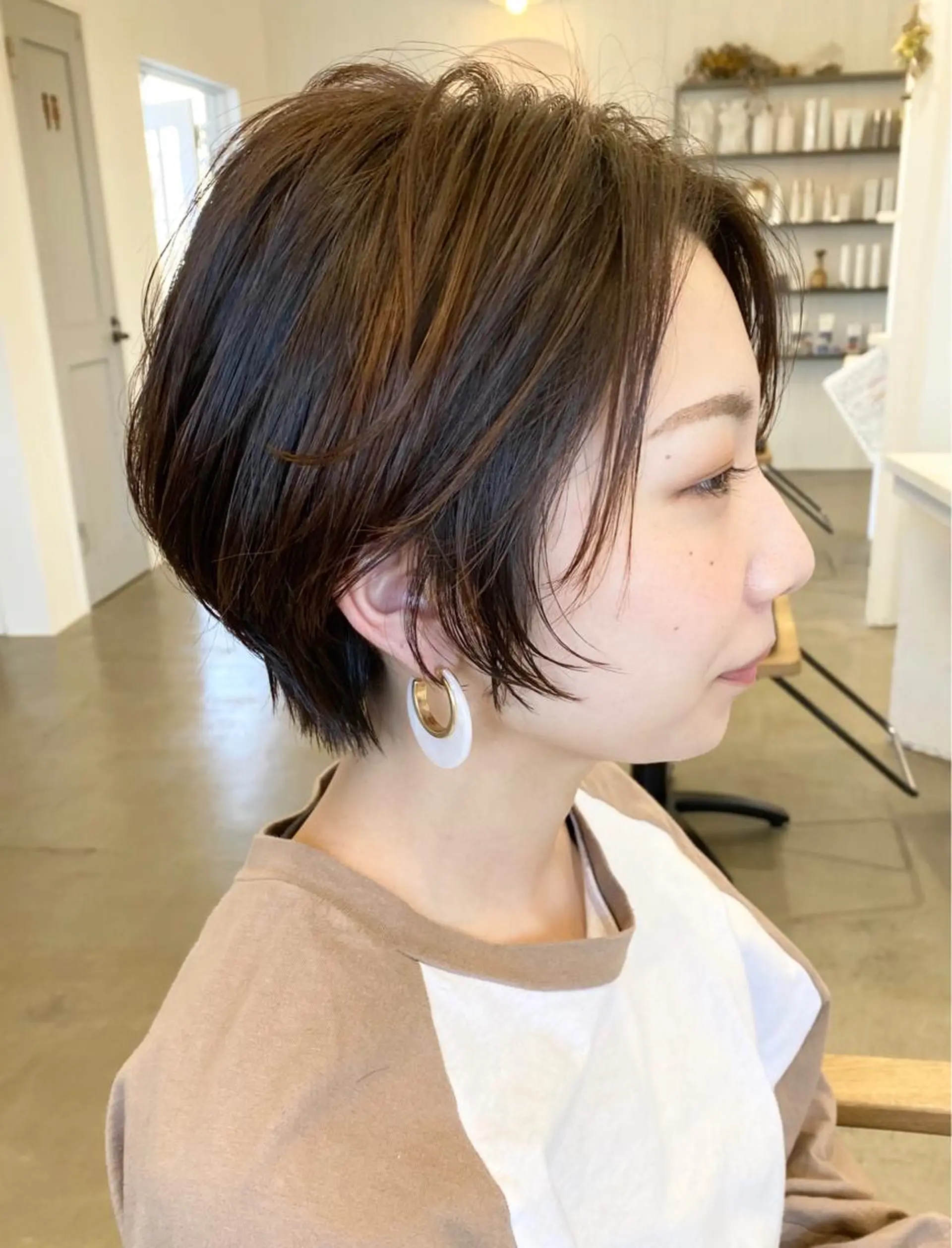 ショート Strawberry所属・原田 志保のヘアスタイル