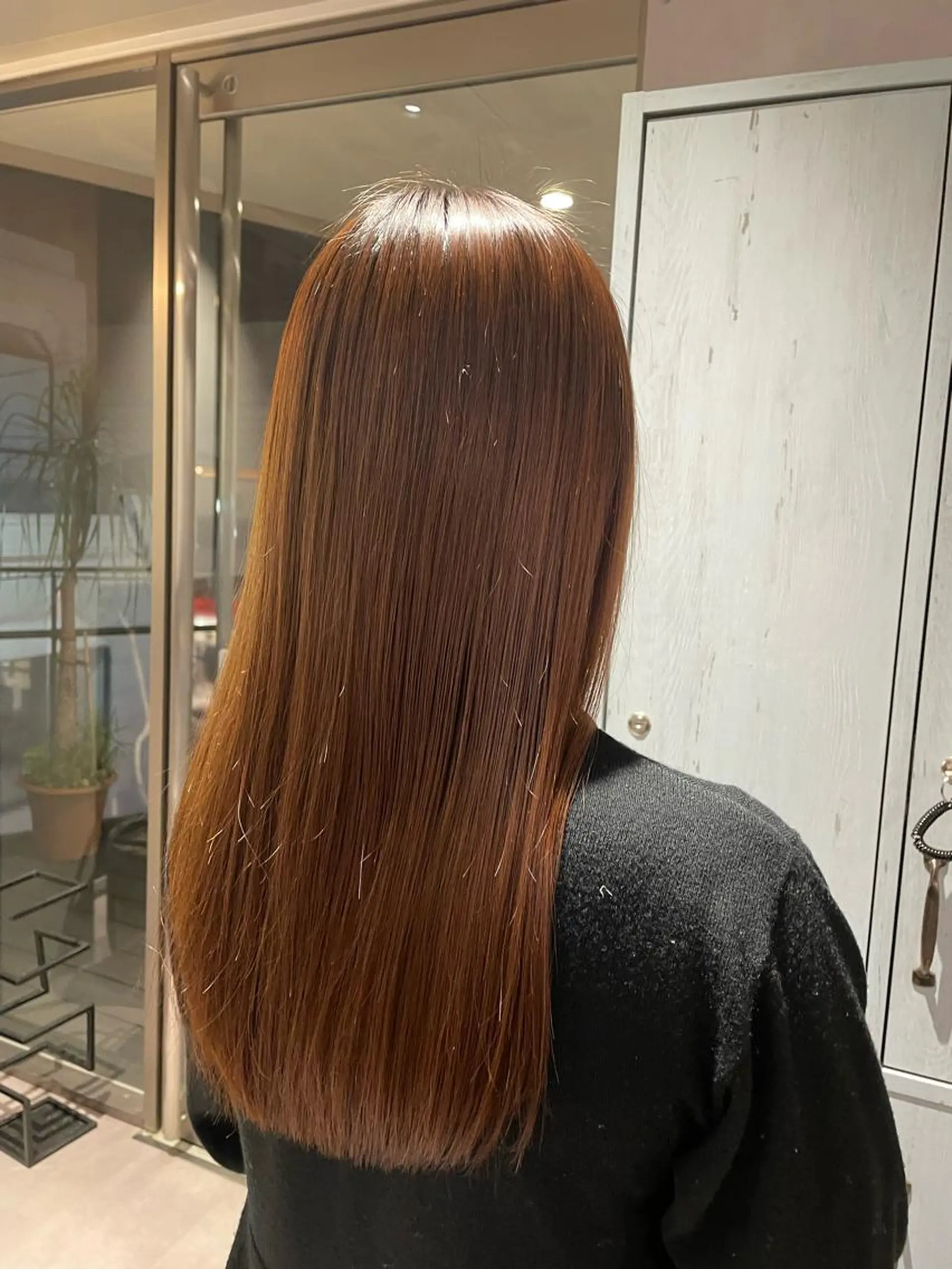 ロング カラー バレイヤージュ ベージュカラー ブロンド デザインカラー グラデーションカラー カット トリートメント 韓国風/オシャレ /縮毛矯正/滝口琴未のヘアスタイル