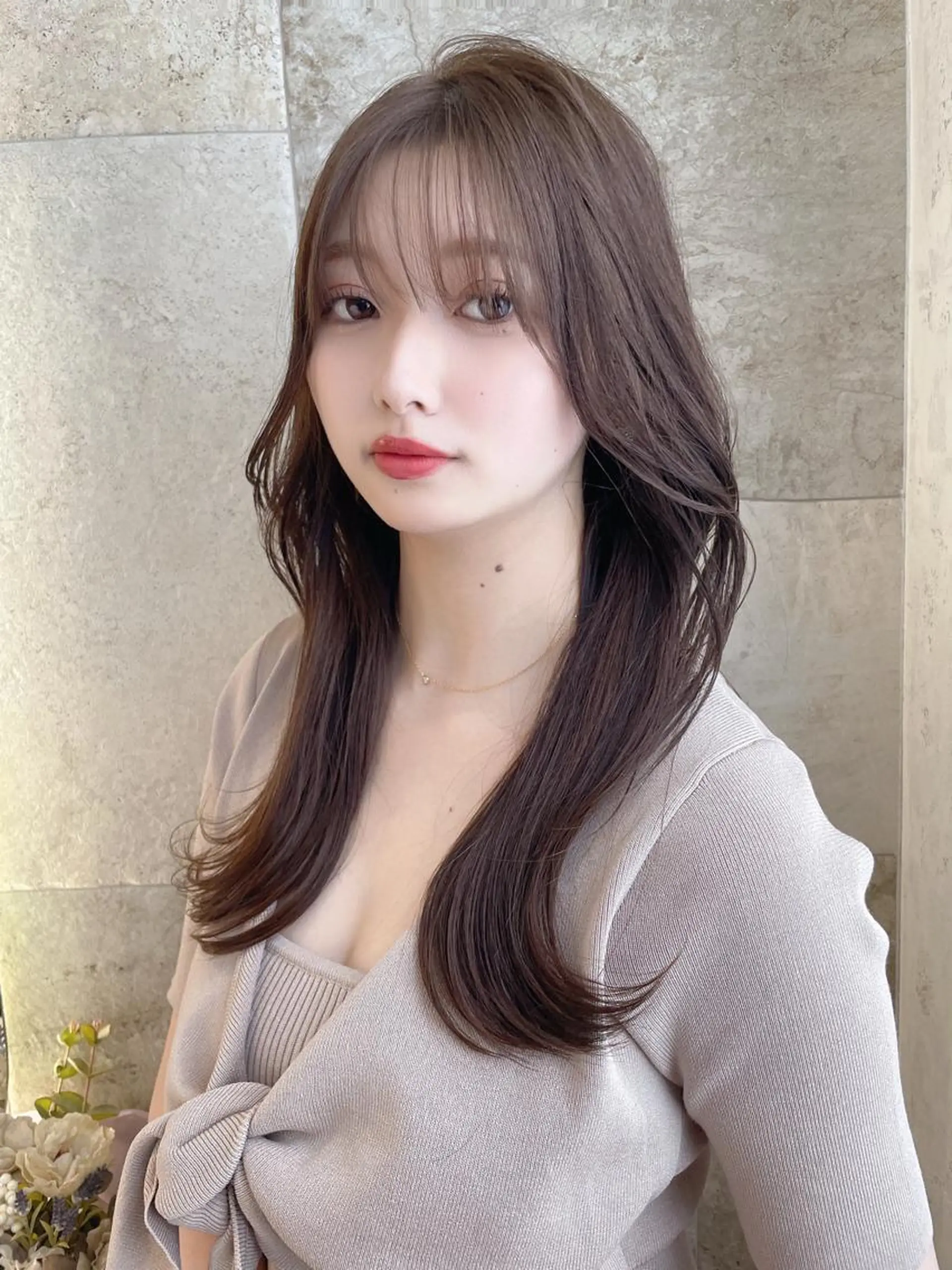 ロング カラー バレイヤージュ ブリーチ ケアブリーチ ダブルカラー グラデーションカラー 美髪/カラー 美容院🌈渡辺隼也のヘアスタイル