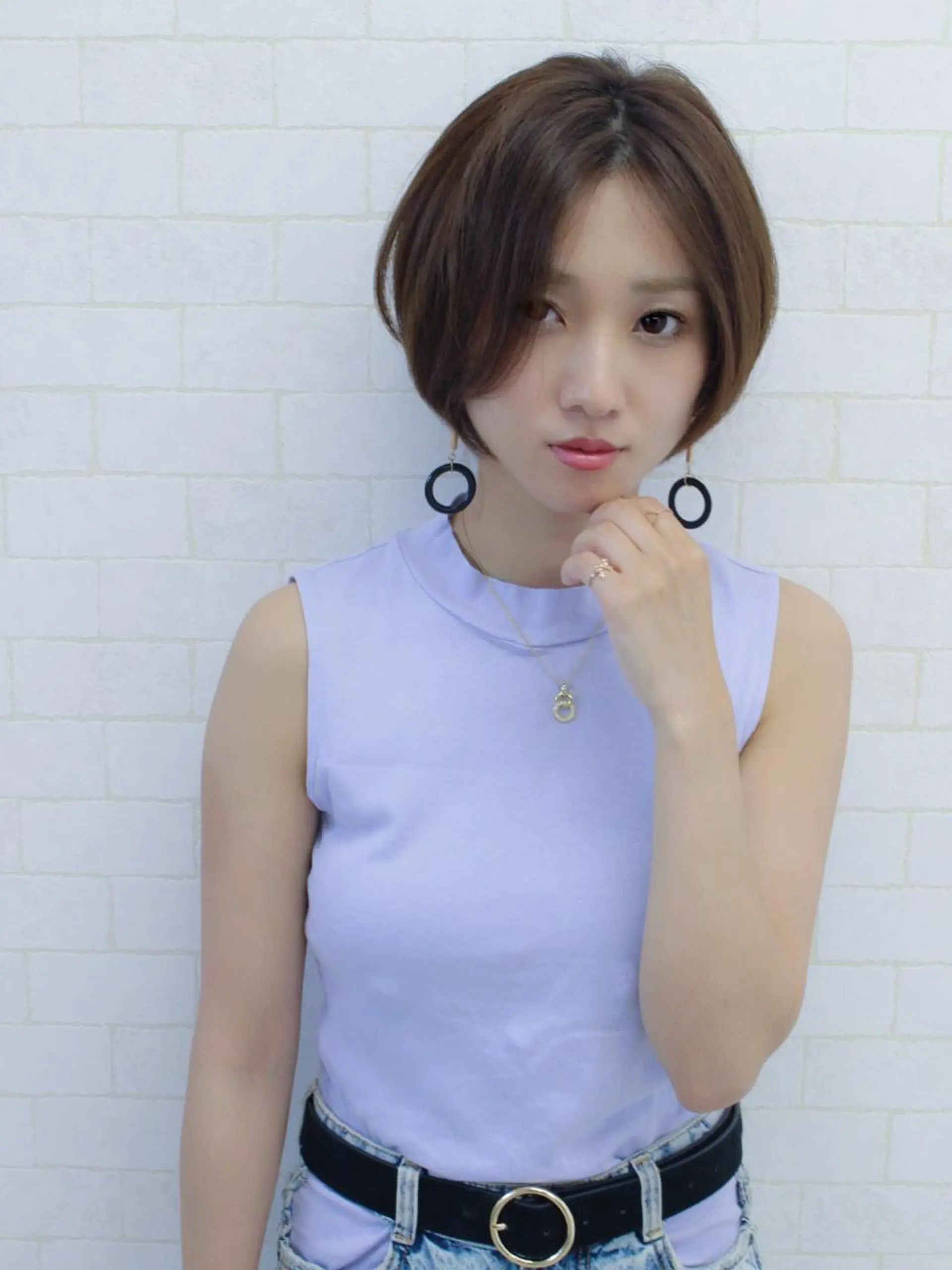 ショート カラー 小濱 秀人のヘアスタイル