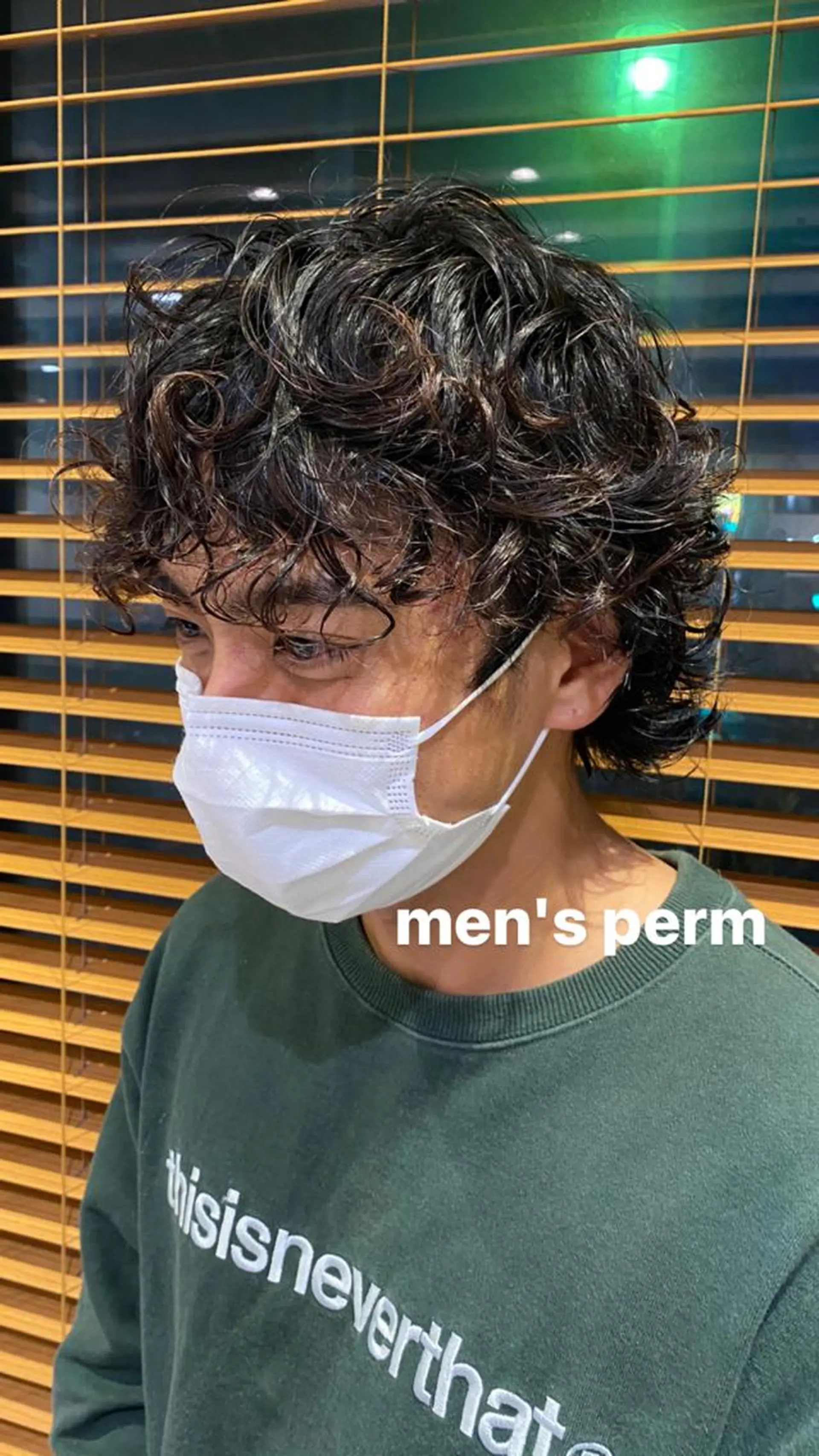 パーマ メンズ パーマ指名No1 /namiのヘアスタイル