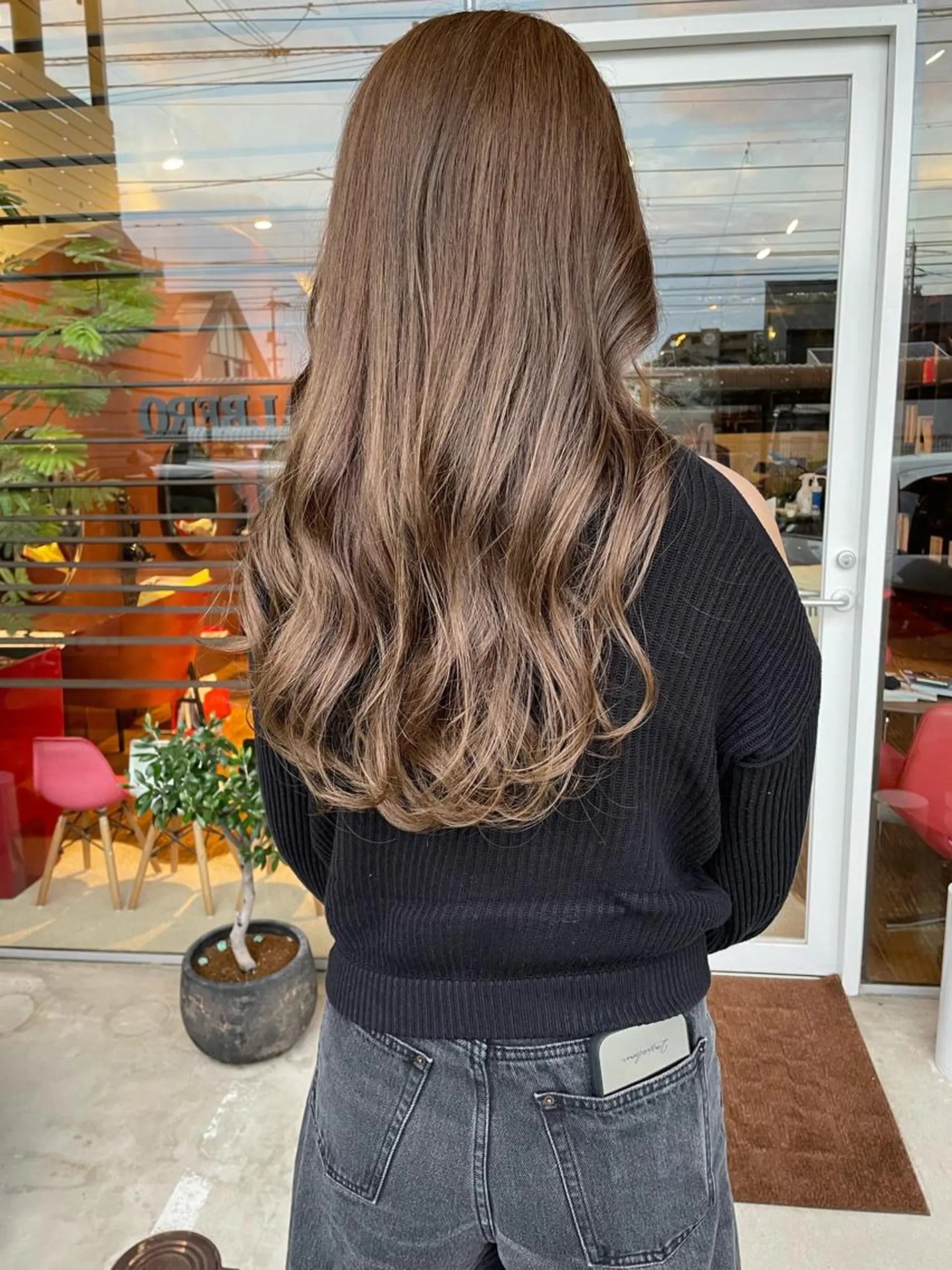 ロング カラー ヘアカラー トリートメント hair  design  ALBERO所属・日高 香織のヘアスタイル