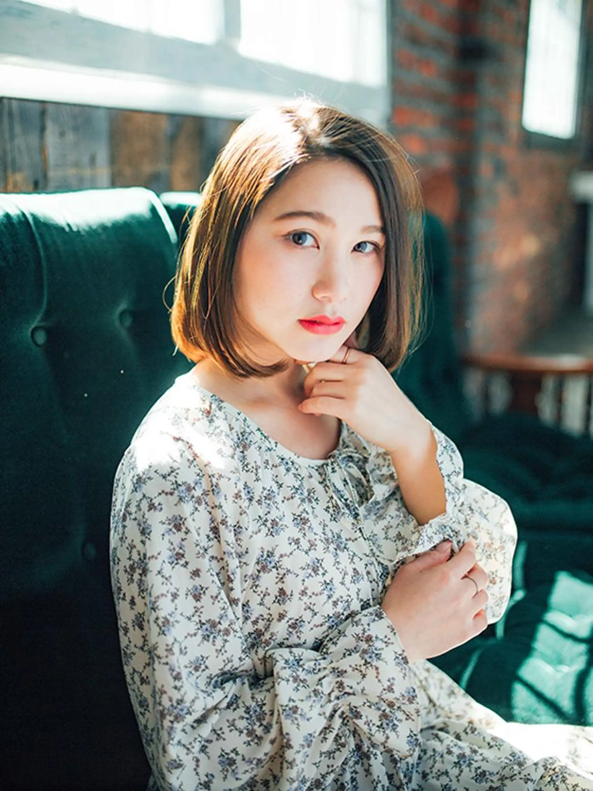 ミディアム カラー ボブ ルシエ吉祥寺所属・🥖牧野 純🥖のヘアスタイル