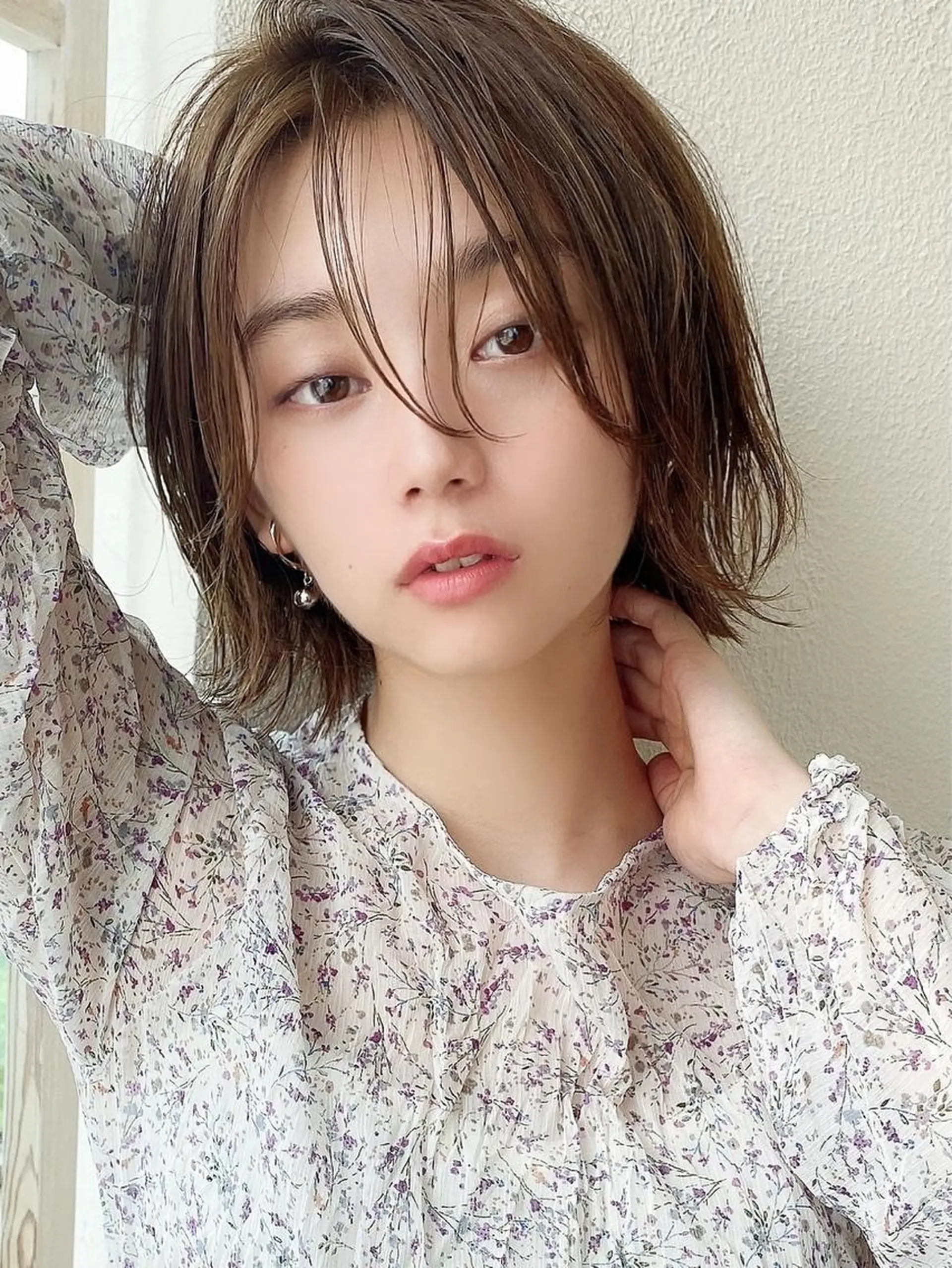 ミディアム Beige＋Rr salon EBISU所属・艶感透明感カラー 🫧たけ🫧のヘアスタイル