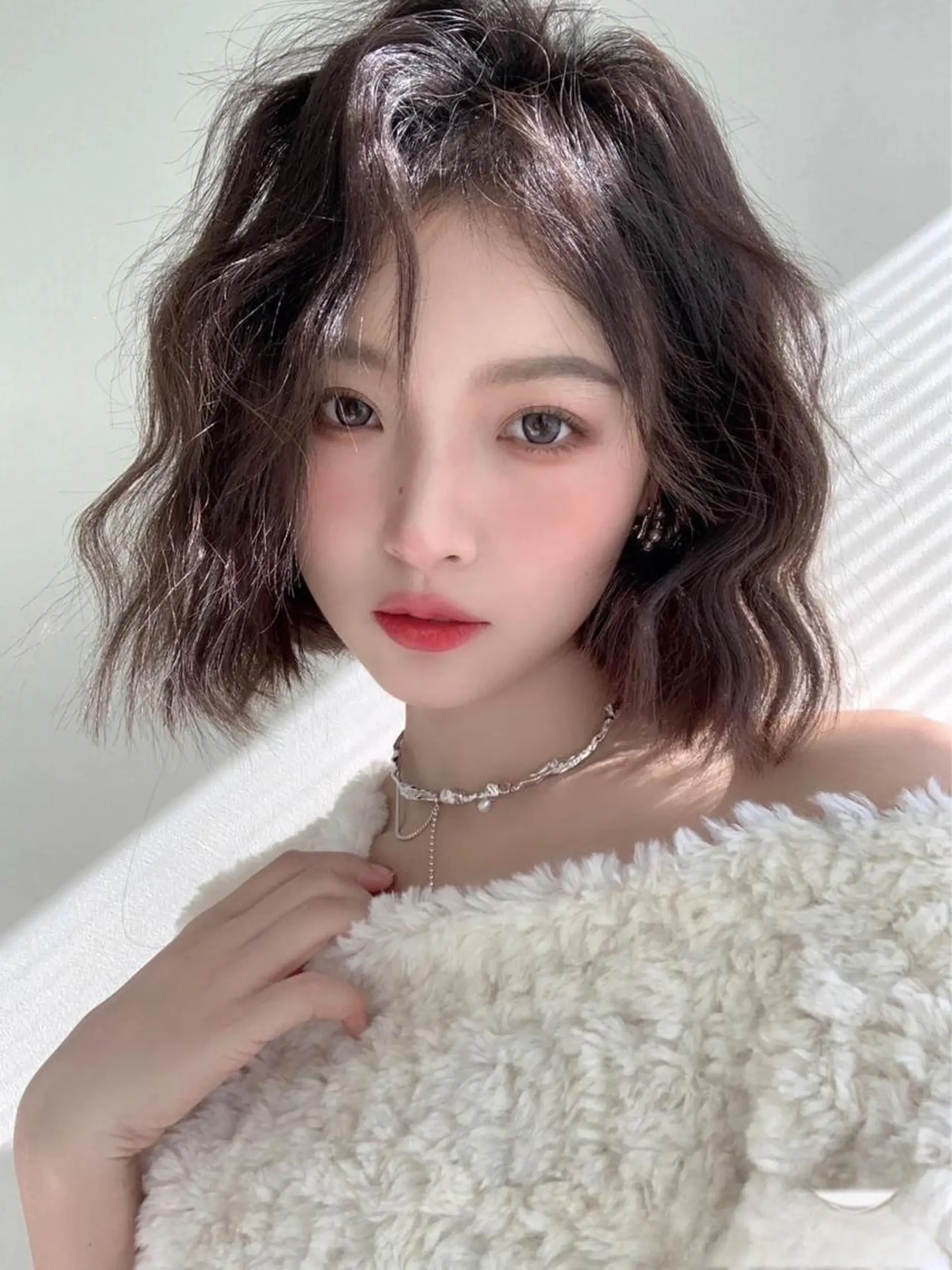 ミディアム カラー 笠原 健人のヘアスタイル