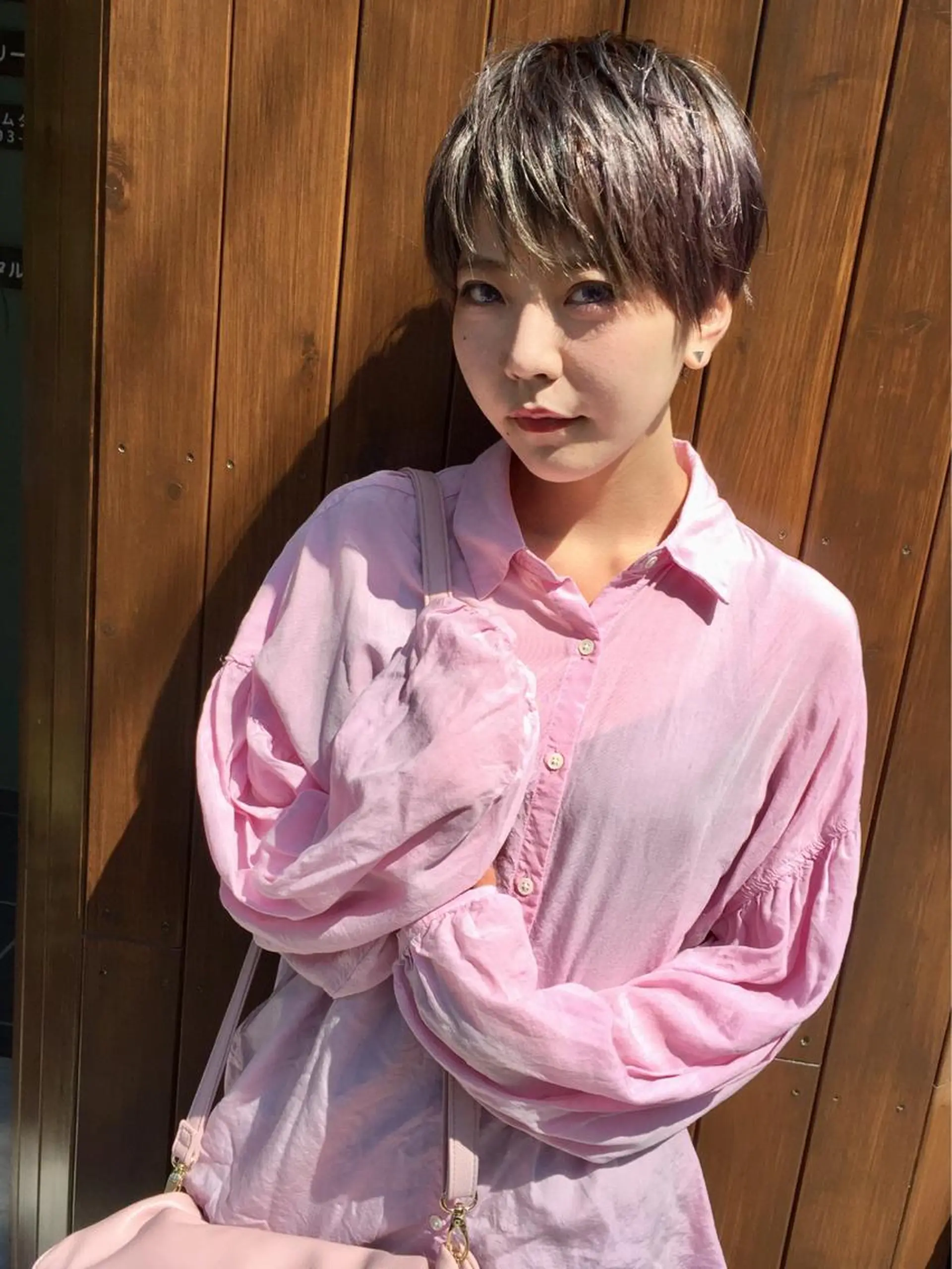 ショート カラー ショートヘア Hair&Make EPIC所属・安陪 寛史のヘアスタイル