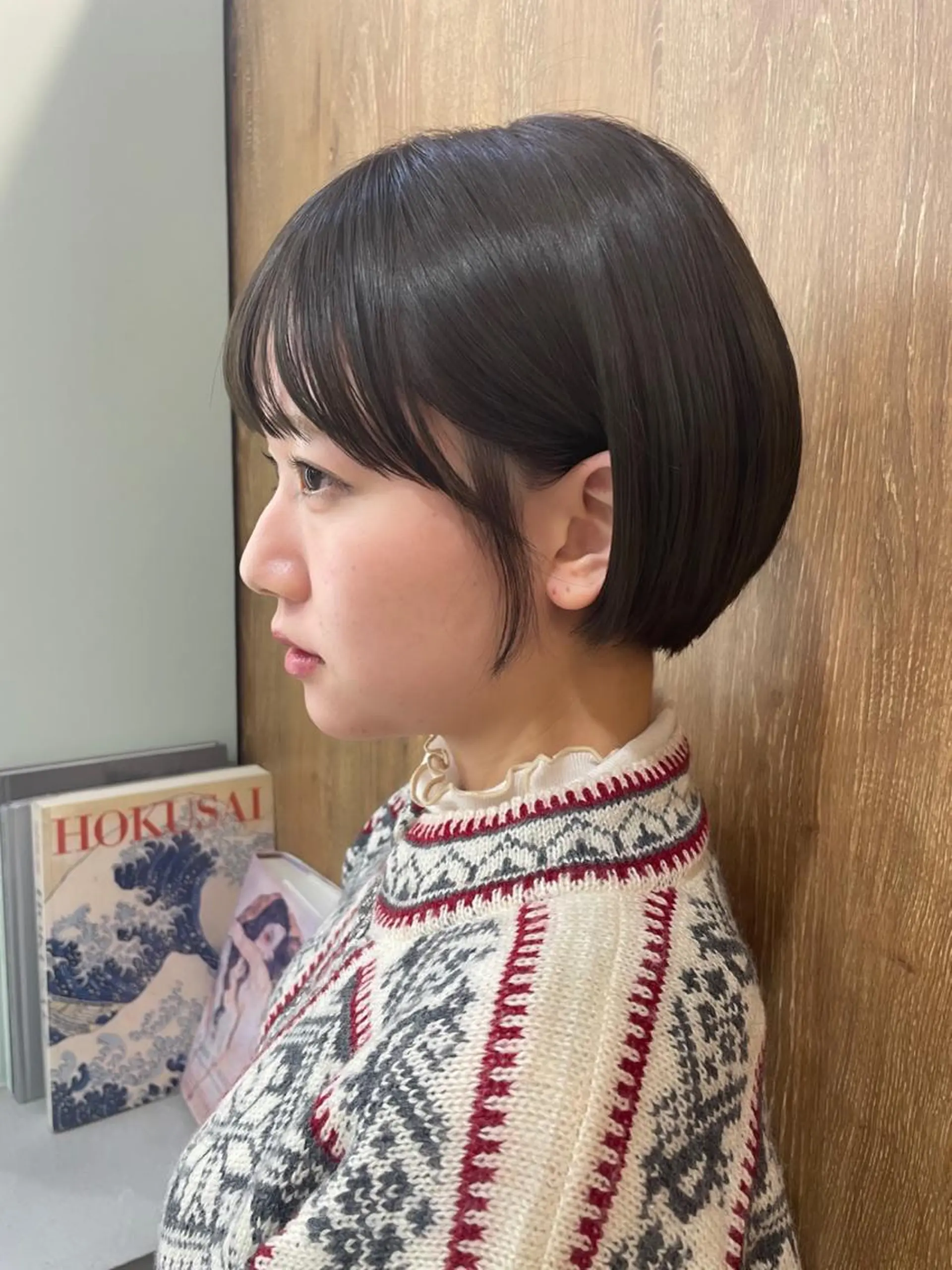 ショート カラー しの　ゆきの THE REMMYのヘアスタイル