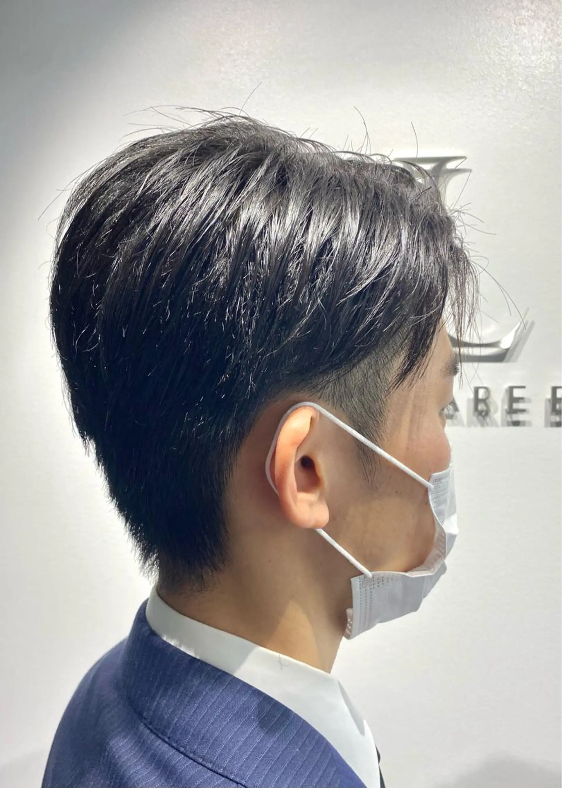 ショート メンズ ビジネス フェードカット モヒカン マッシュ メンズショート カット HANA ハナのヘアスタイル