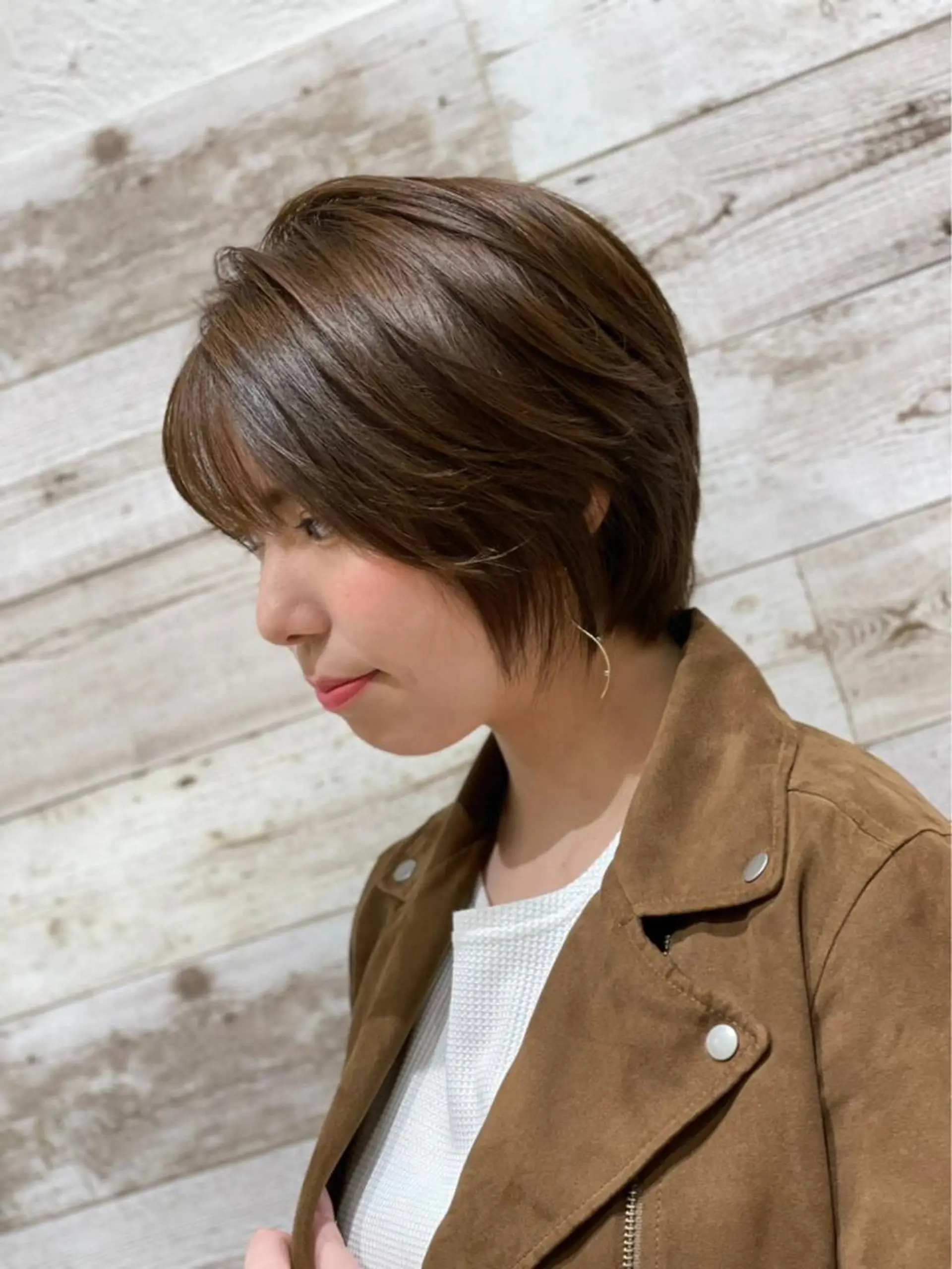 ショート ショートボブ ボブ ショートヘア 撮影モデル FELICE of hair所属・堀 大輔のヘアスタイル