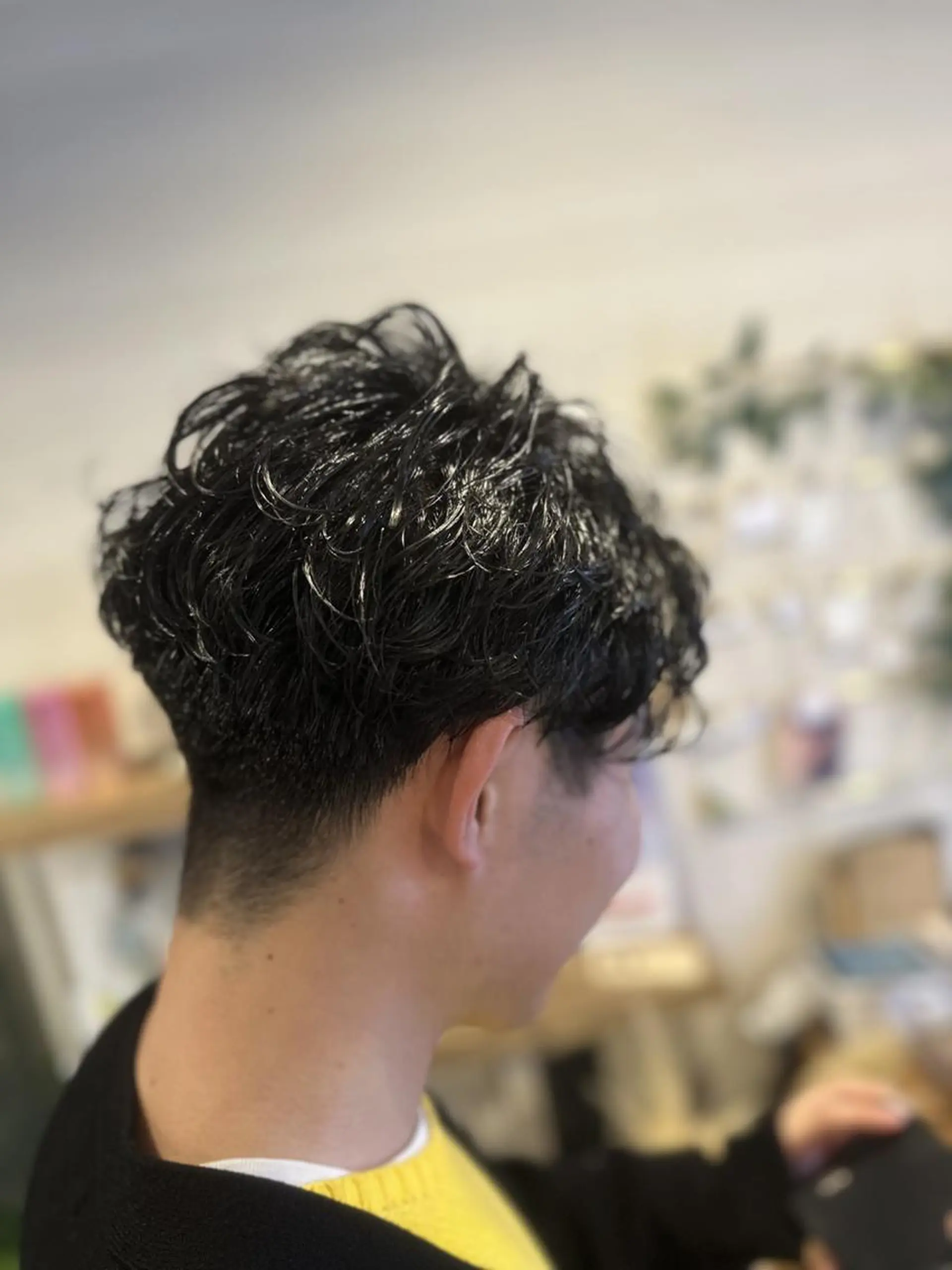 パーマ メンズ 個室型美容室san 都賀店のヘアスタイル