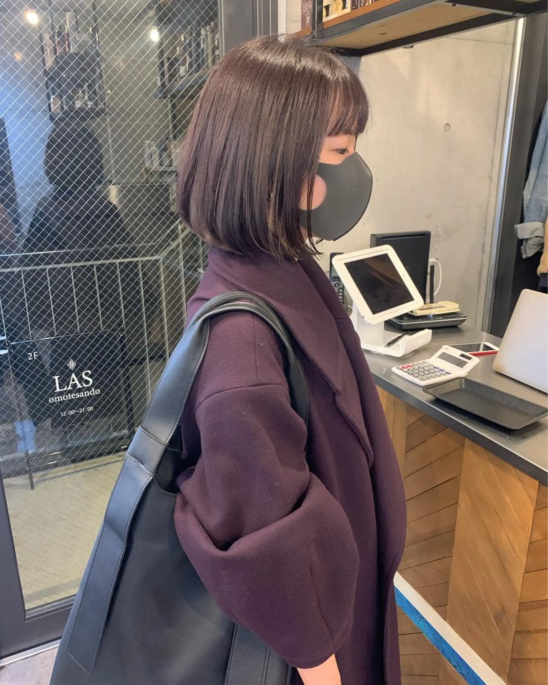 ショート カラー ピンクカラー カット ヘアカラー トリートメント ヘッドスパ ヘアセット 柔らかブラウン/顔周 りレイヤー♡ユウシのヘアスタイル