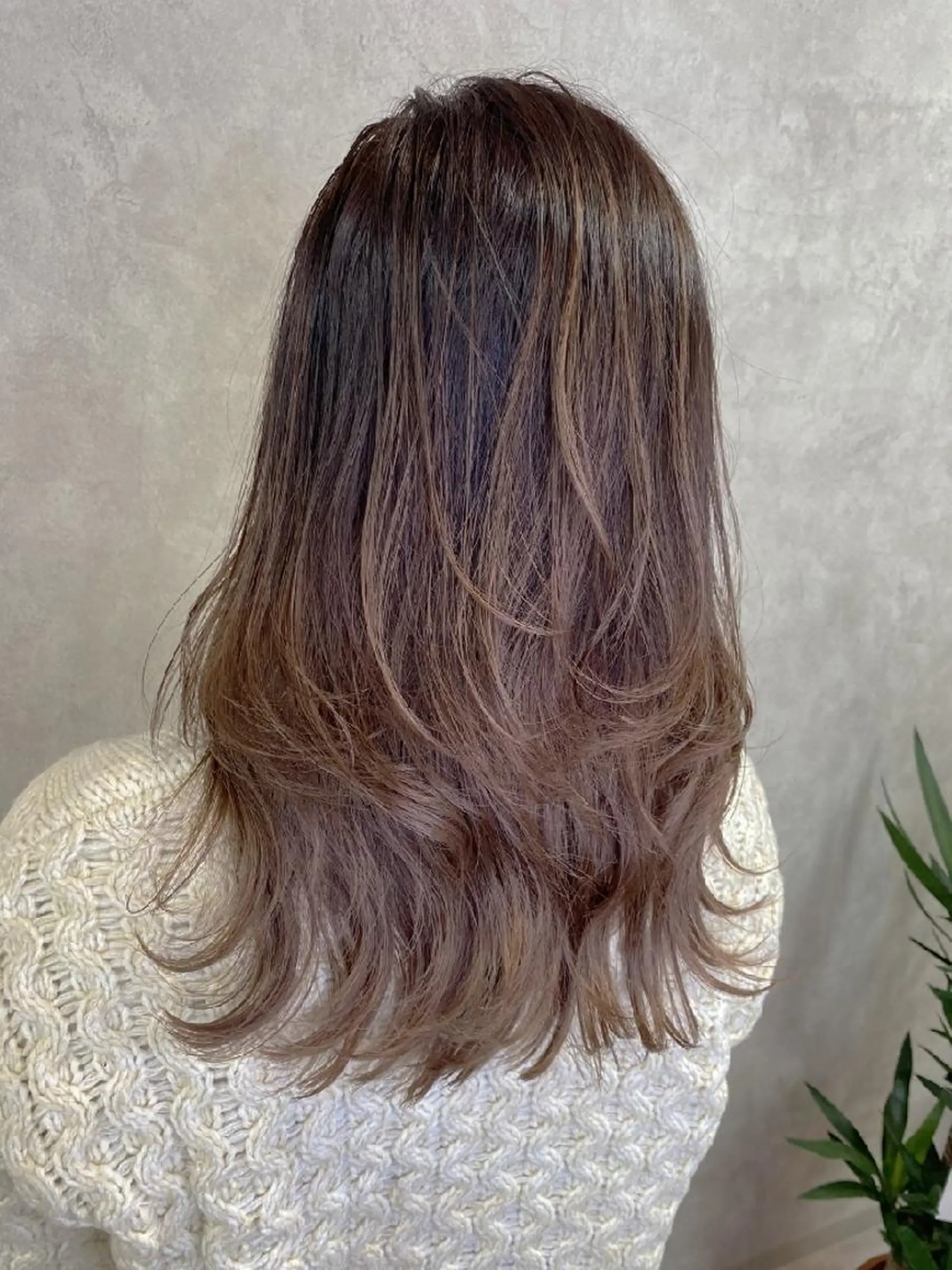 ミディアム カラー ヘアカラー トリートメント RIENS♡xrea 山本優舞のヘアスタイル