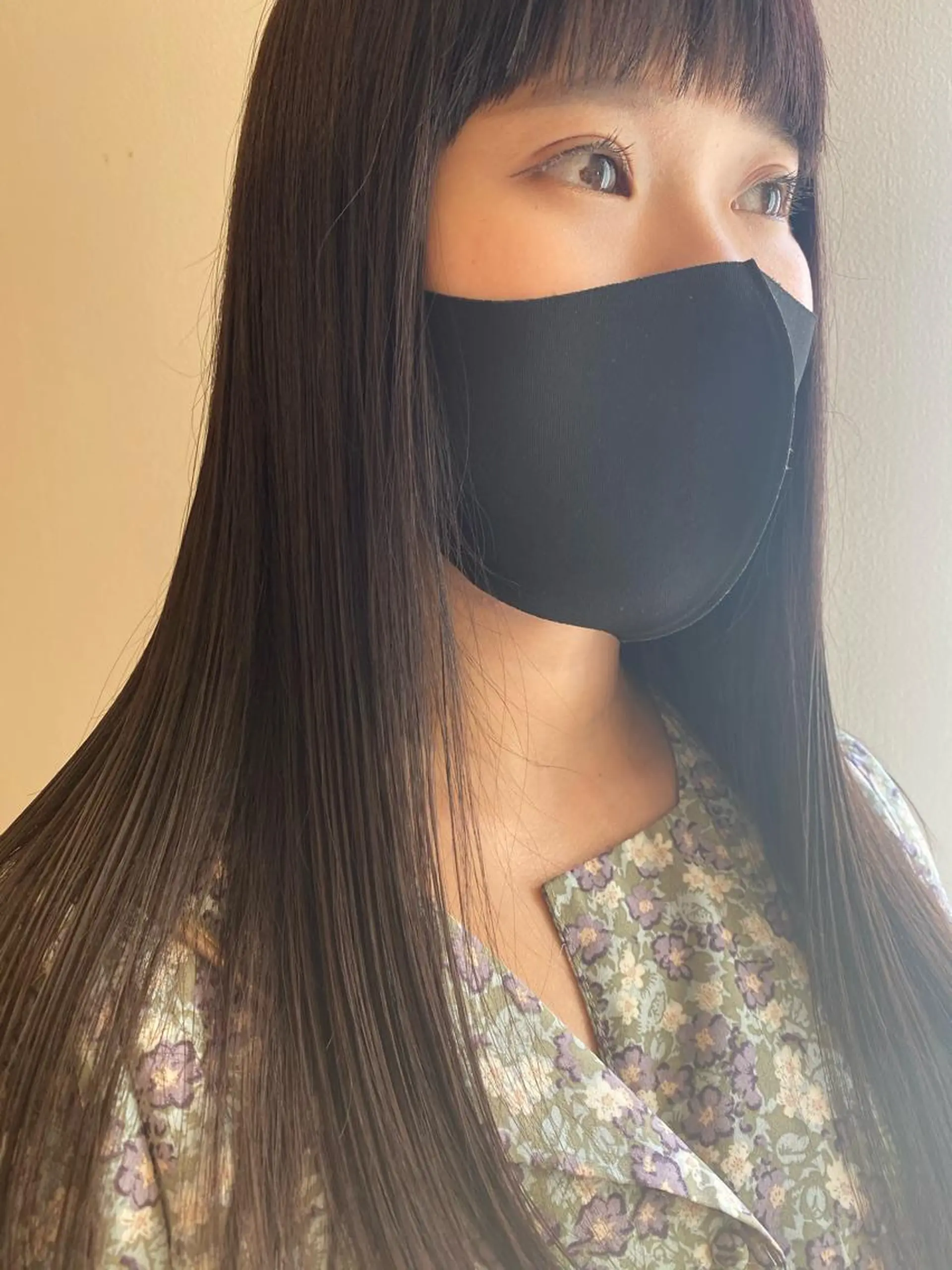 ロング カット 縮毛矯正 レイヤー/ウルフ🤎 mayo.のヘアスタイル