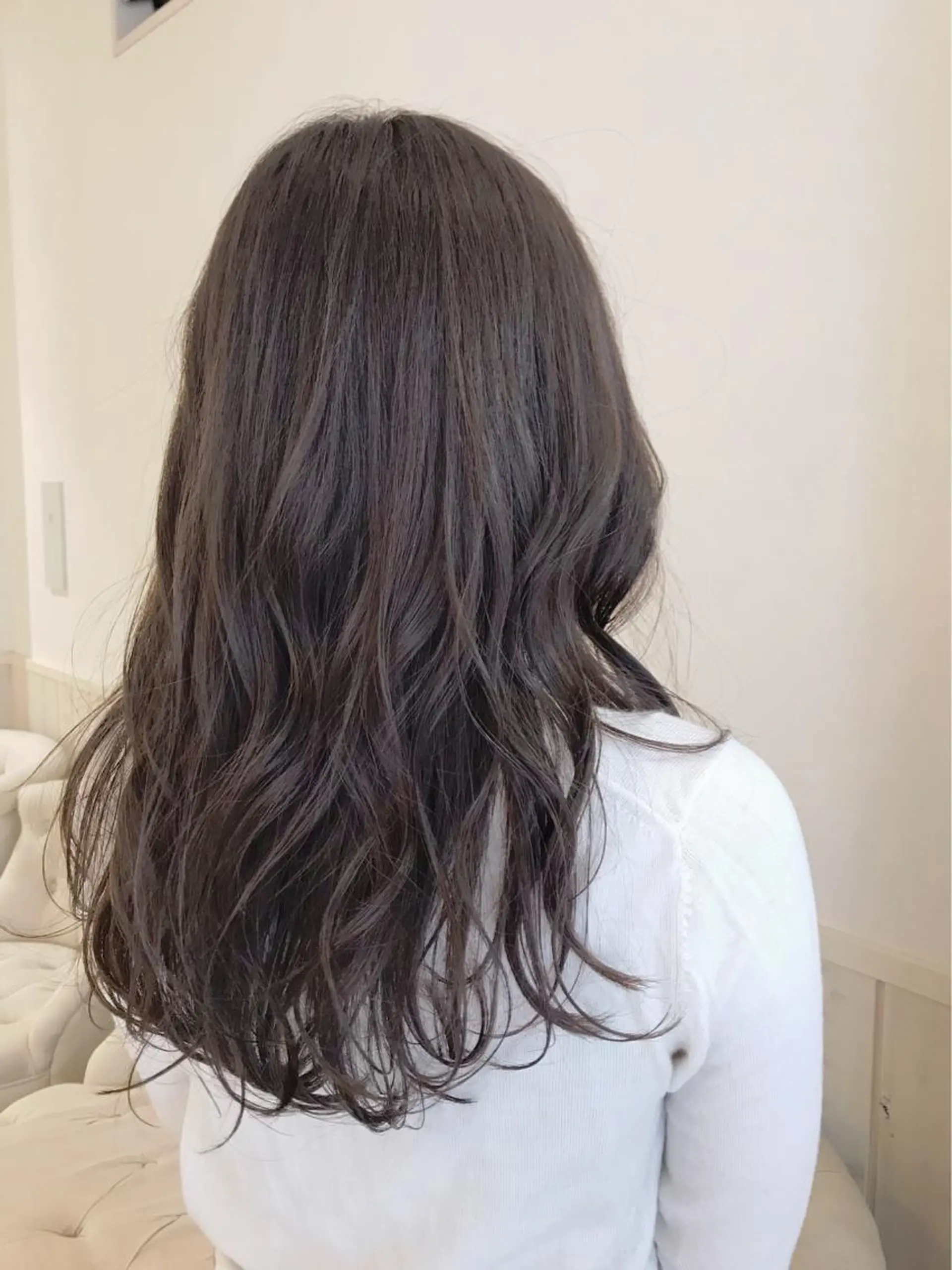 セミロング 松島 涼花のヘアスタイル