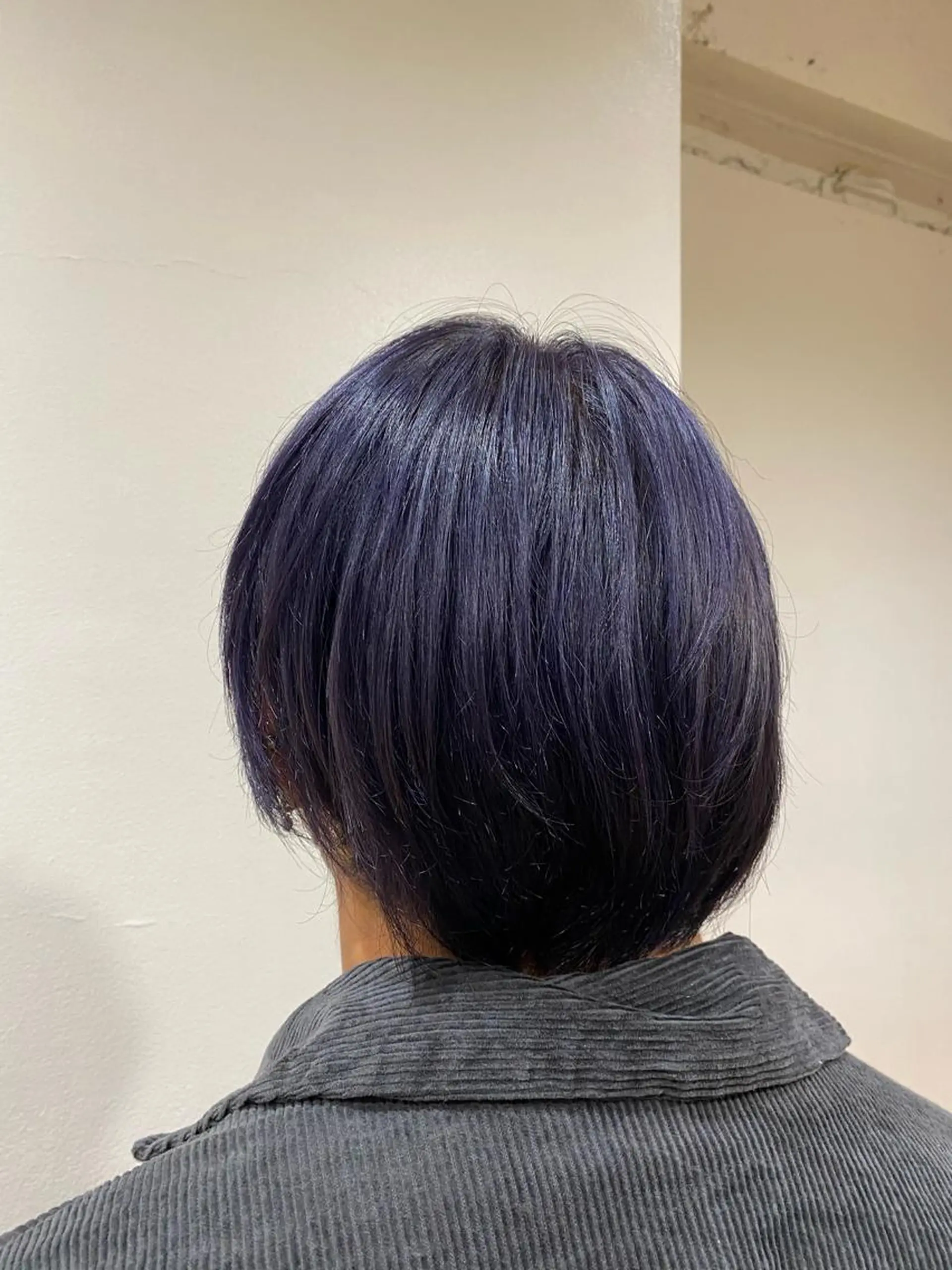 カラー 森田翔斗 顔周りレイヤーのヘアスタイル