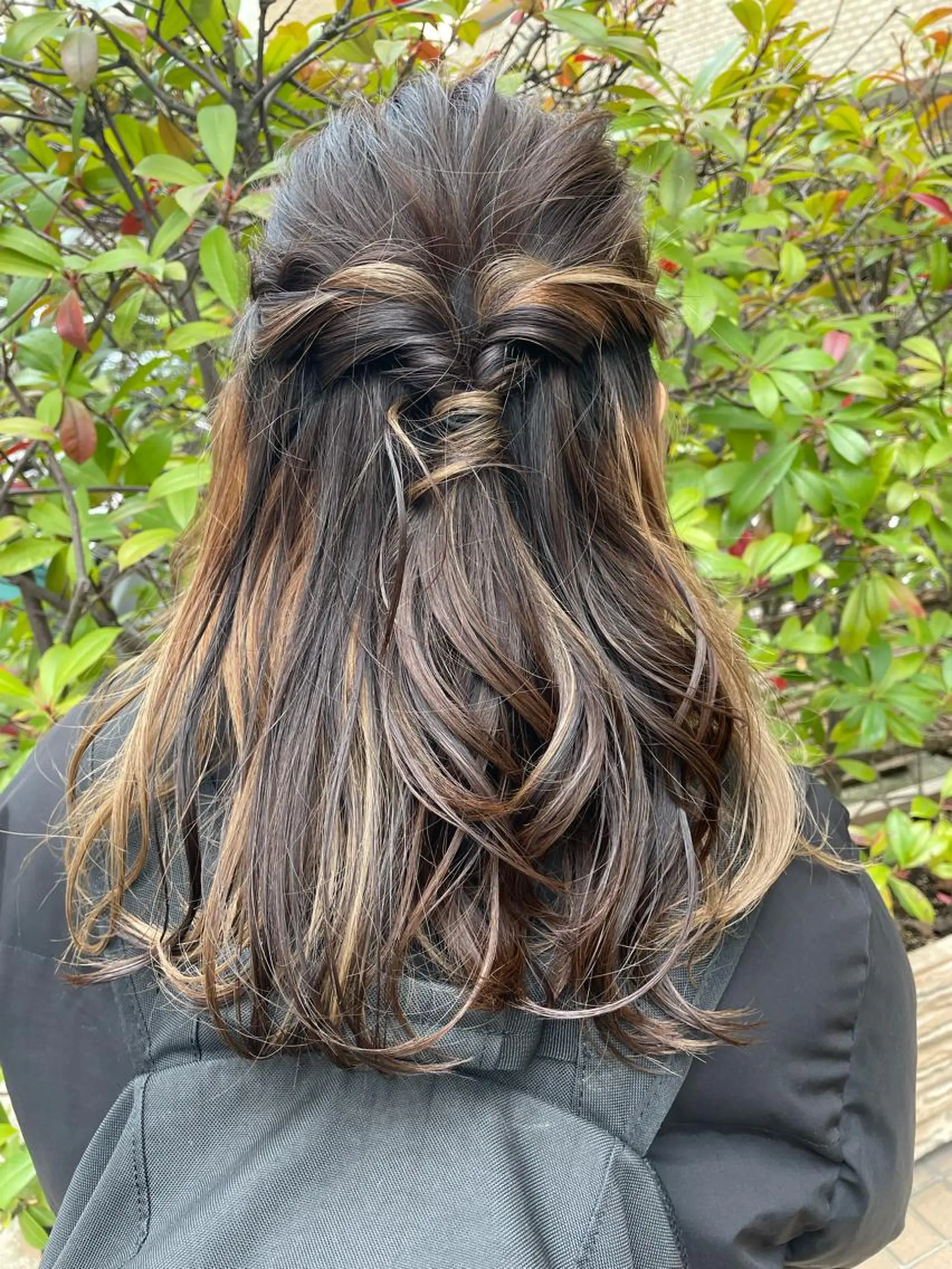 ヘアアレンジ カット ヘアカラー トリートメント ヘッドスパ GULF門前仲町所属・韓国風レイヤー ハイトーンRYOTAのヘアスタイル