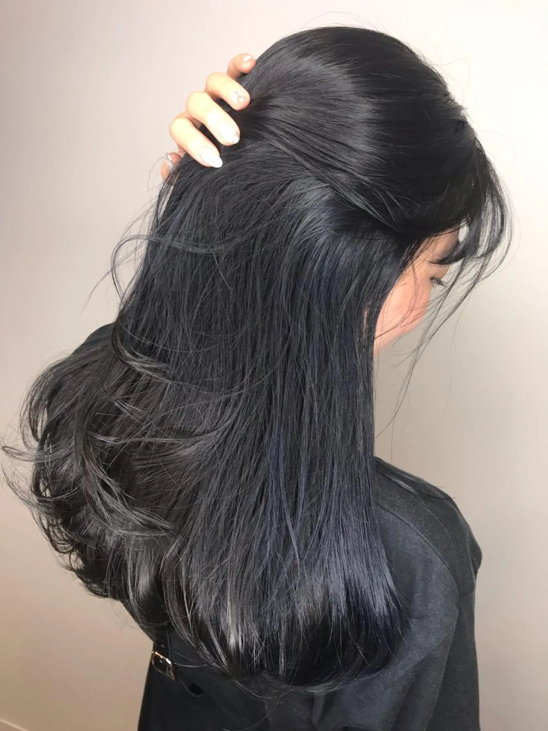 ロング カラー カット ヘアカラー トリートメント シールエクステ⭐️ オオミタクヤのヘアスタイル