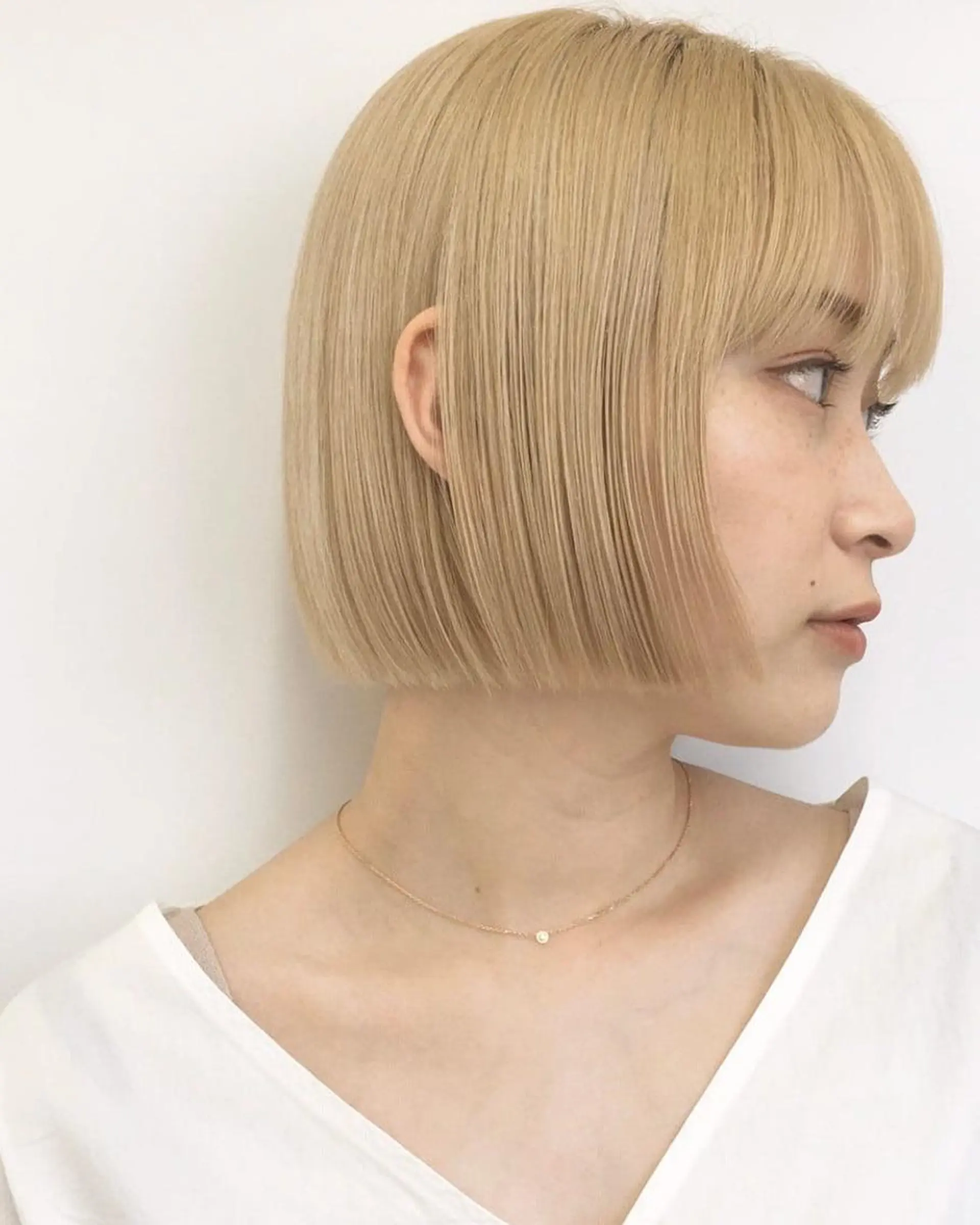 ショート カラー ボブxショートボブ 葛西凌大のヘアスタイル