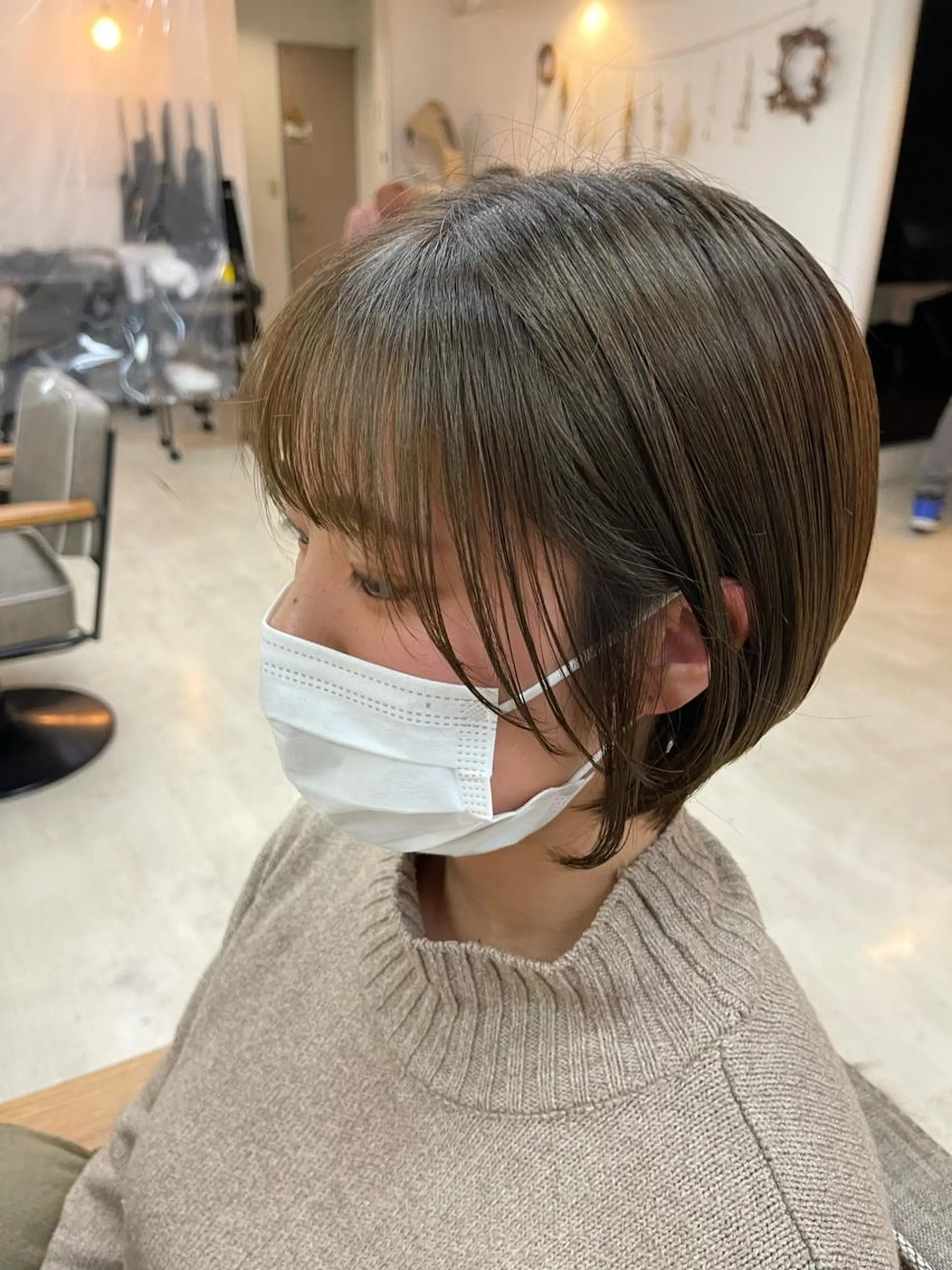 ショート ショートボブ ボブ ショートヘア hyphen《ハイフン》所属・市村 香多のヘアスタイル