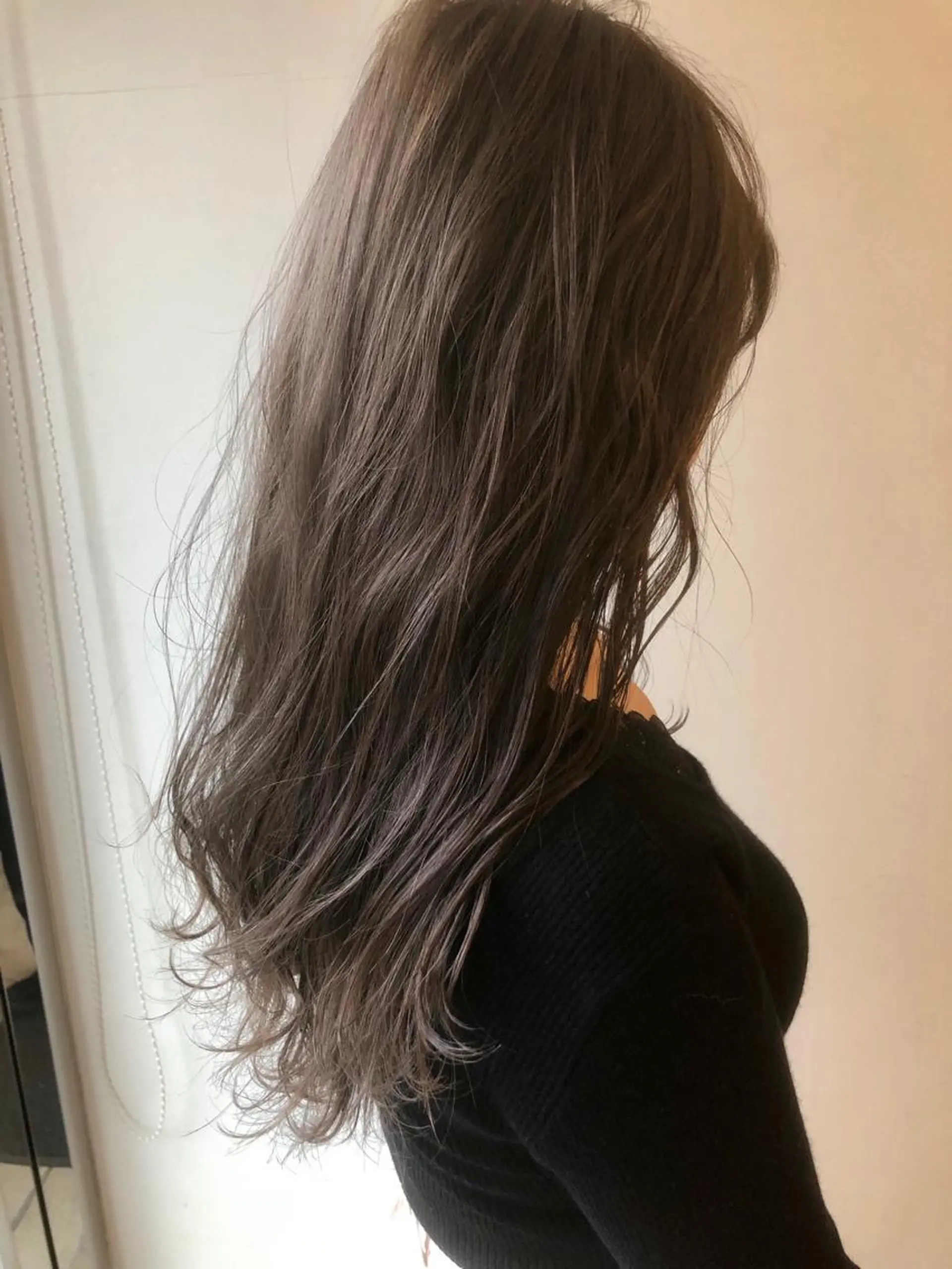 セミロング ヘアカラー 【髪質改善】 川津翔太のヘアスタイル