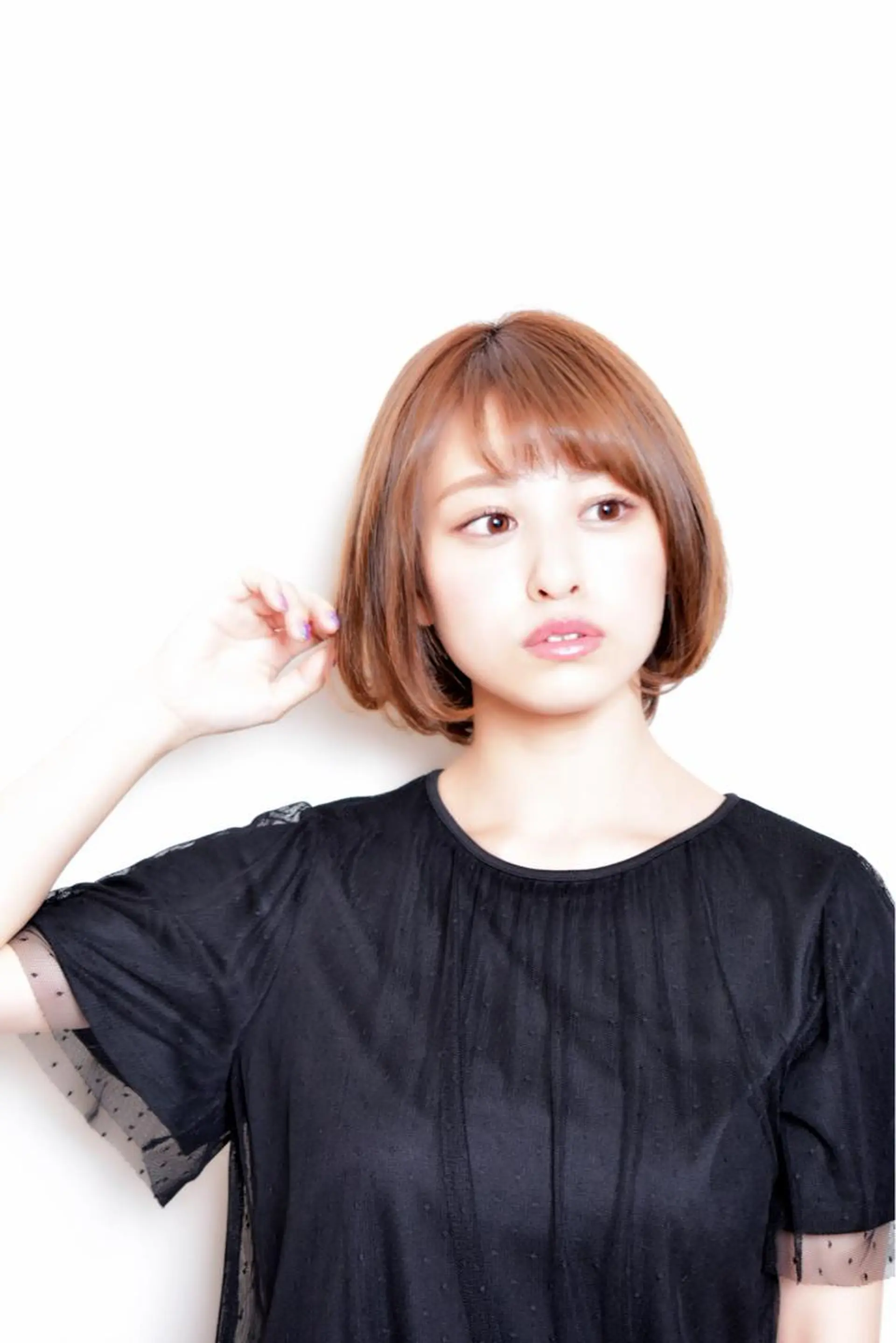 ショート カラー カット トリートメント 前髪/ハイライト得意 安西駿一　【銀座】のヘアスタイル