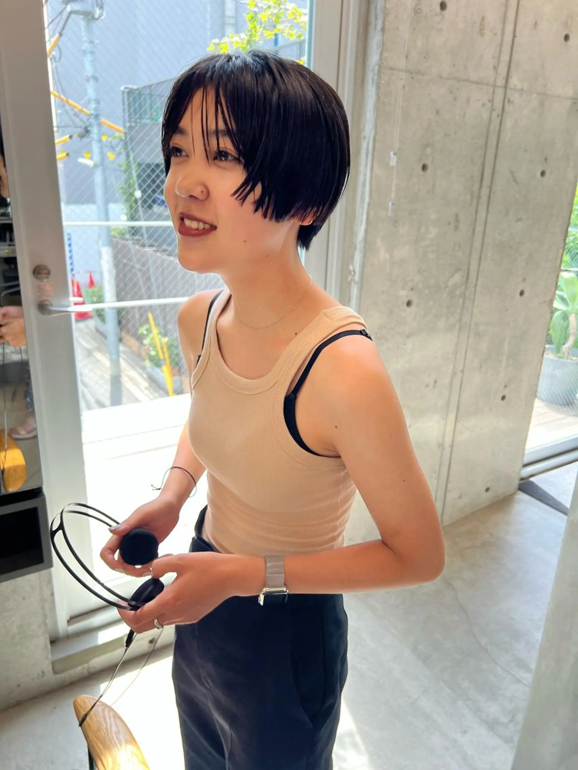 ショート ショートヘア カット ヘアカラー トリートメント sakoda shunkiのヘアスタイル