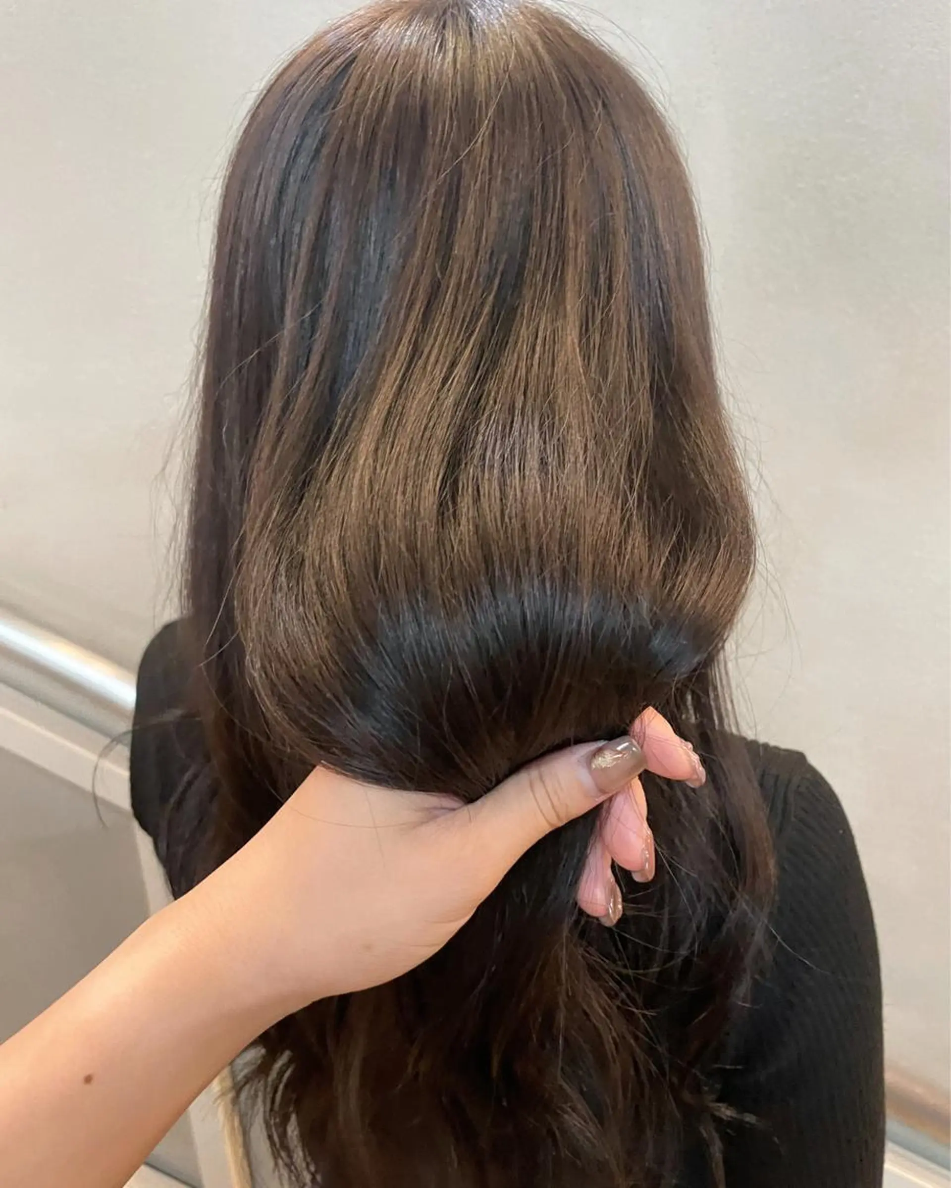 ロング カラー 髪質改善/似合わせ カラー/レイヤーのヘアスタイル