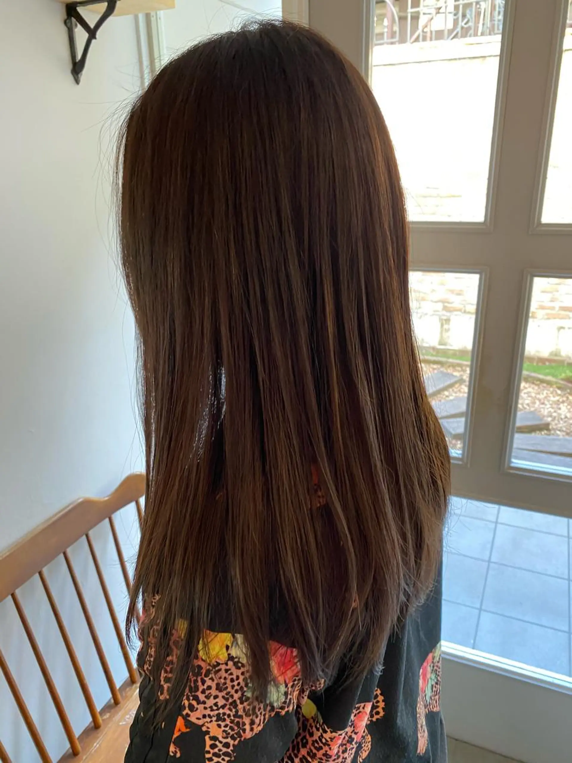 セミロング カラー ハイライトカラー ハイライト Van family所属・ショート& パーマ　坂本のヘアスタイル