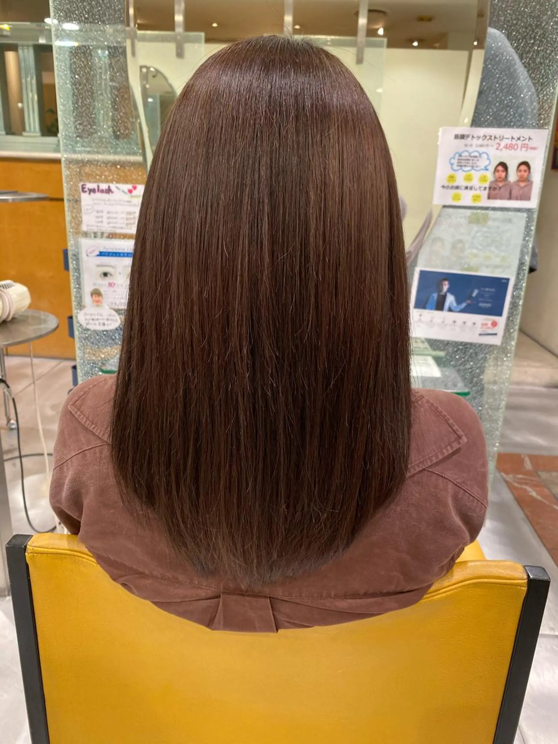 ミディアム 三田 豪のヘアスタイル