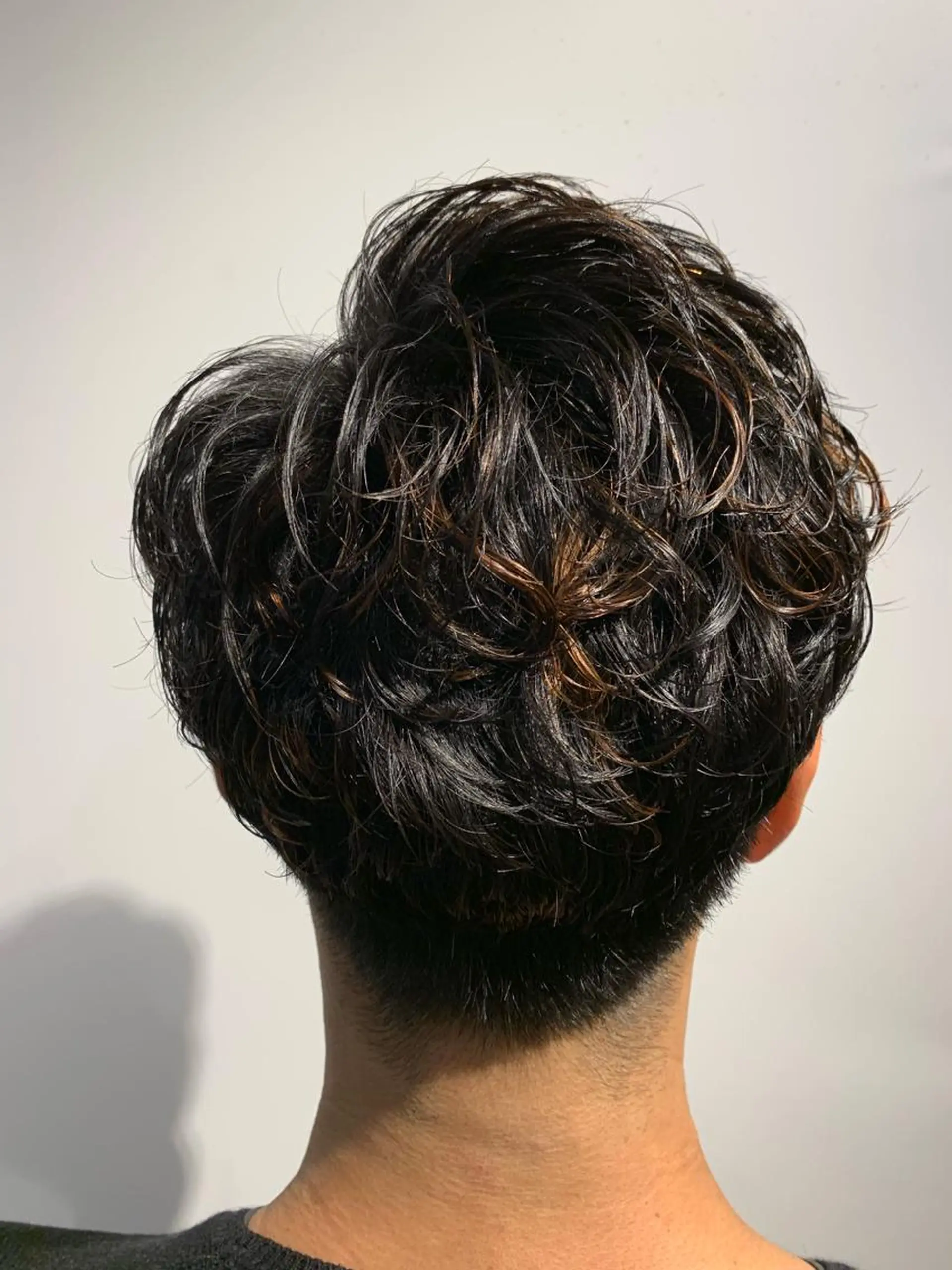 ショート パーマ メンズ Lee東三国 店長 谷辻誠志のヘアスタイル