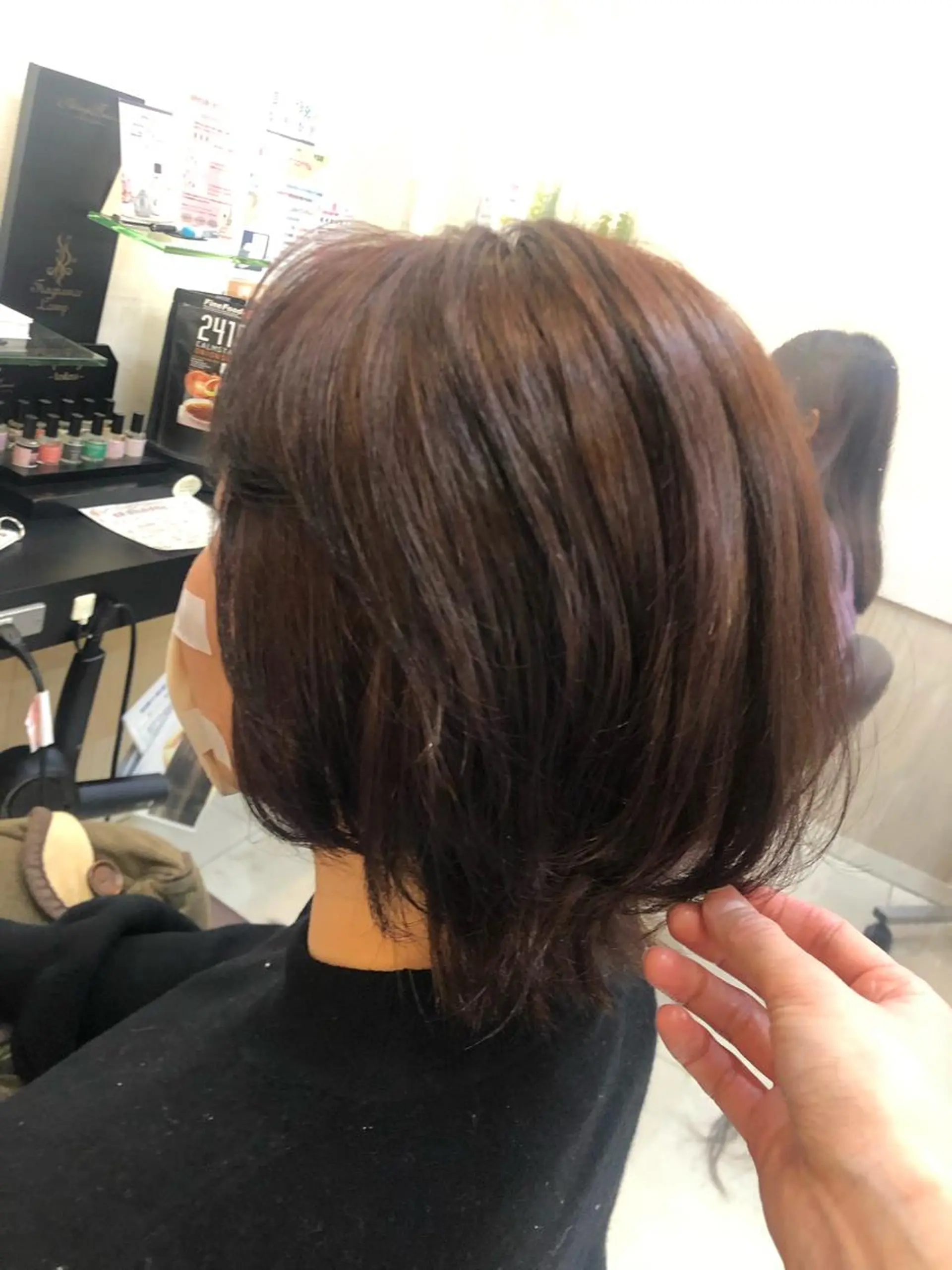 ミディアム パーマ ヘアアレンジ リリー /Men's/パーマのヘアスタイル