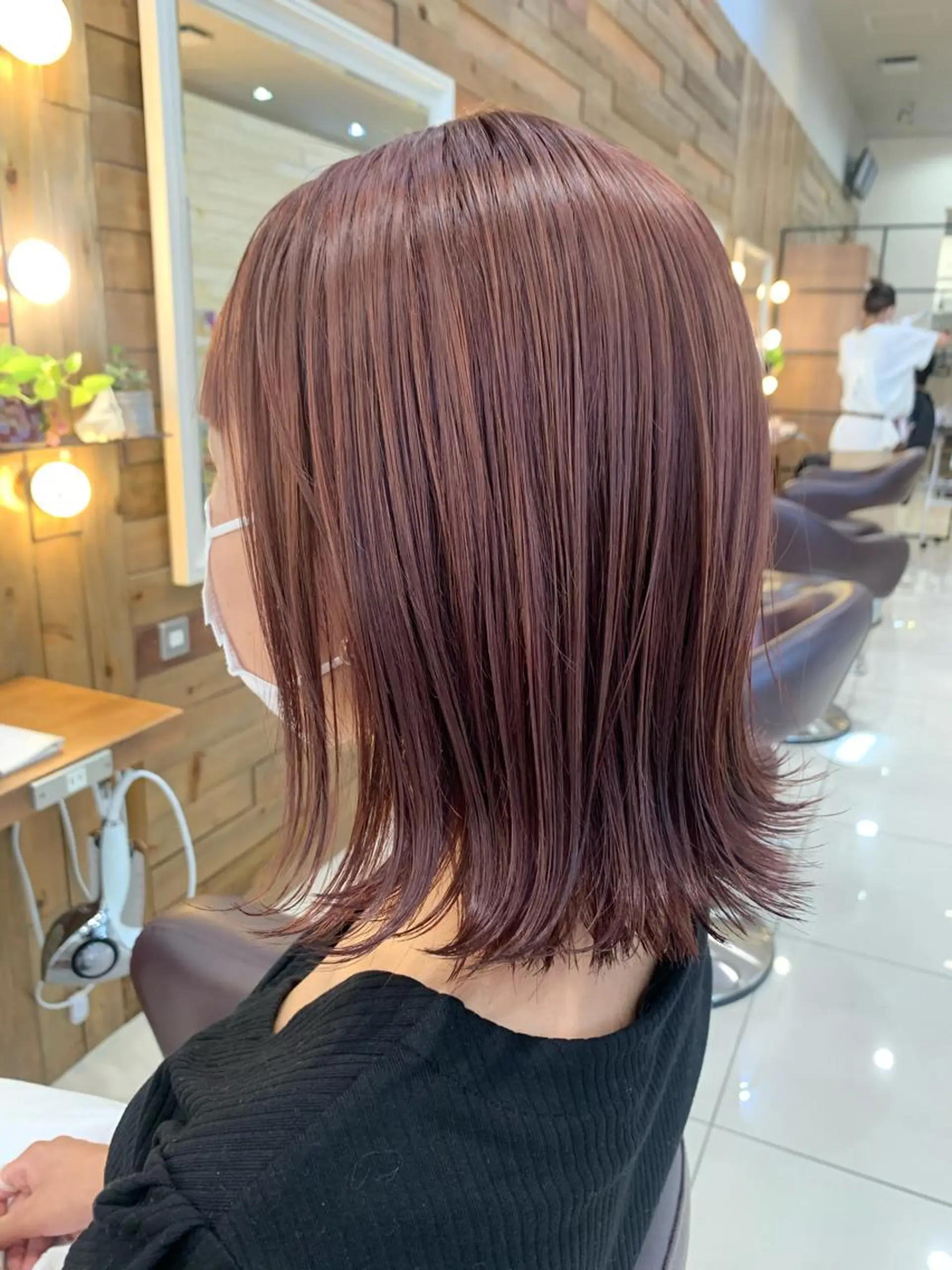 カラー 黒田瀬奈/ボブ まろやかベージュのその他イメージ