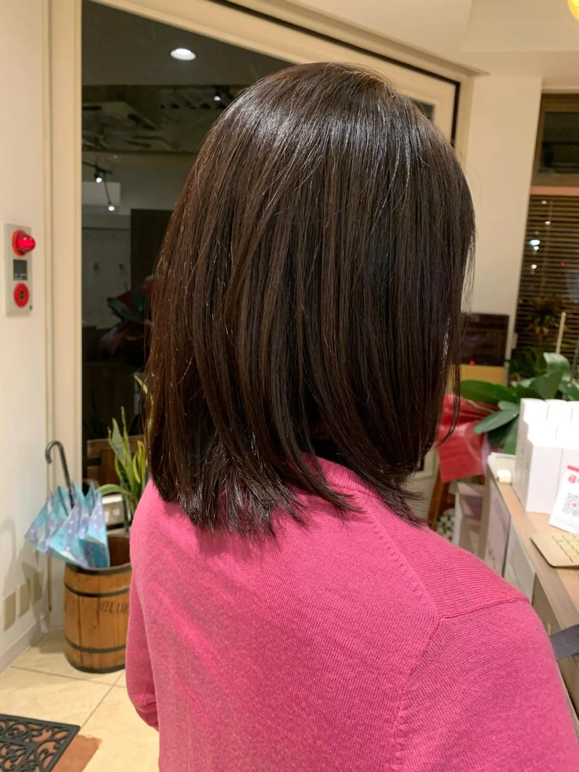 ミディアム 似合わせカラー/艶 髪質改善/ヨシザキのヘアスタイル