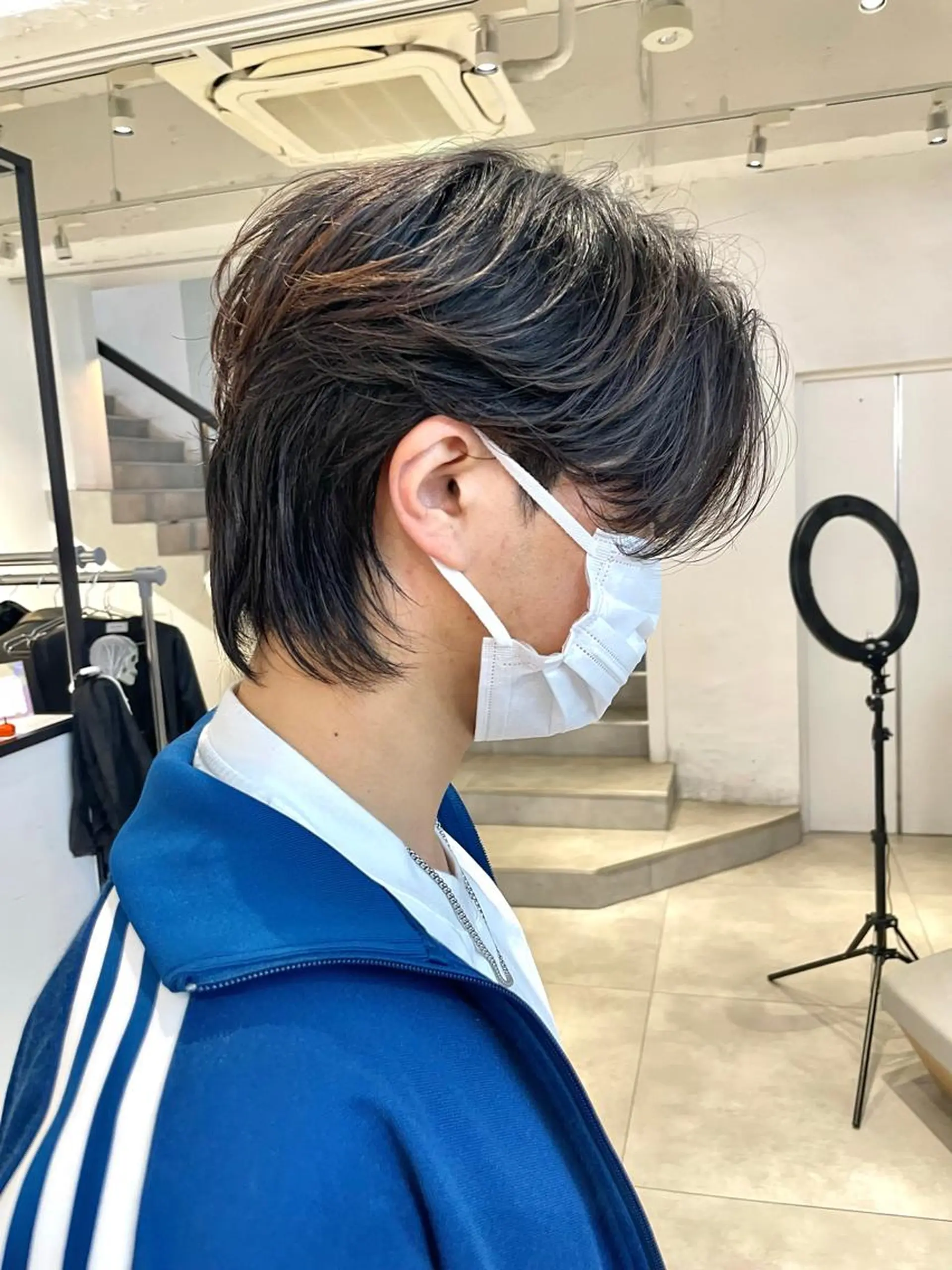 ショート パーマ メンズ カット パーマ 🇰🇷カルマパーマ kaito🇰🇷のヘアスタイル