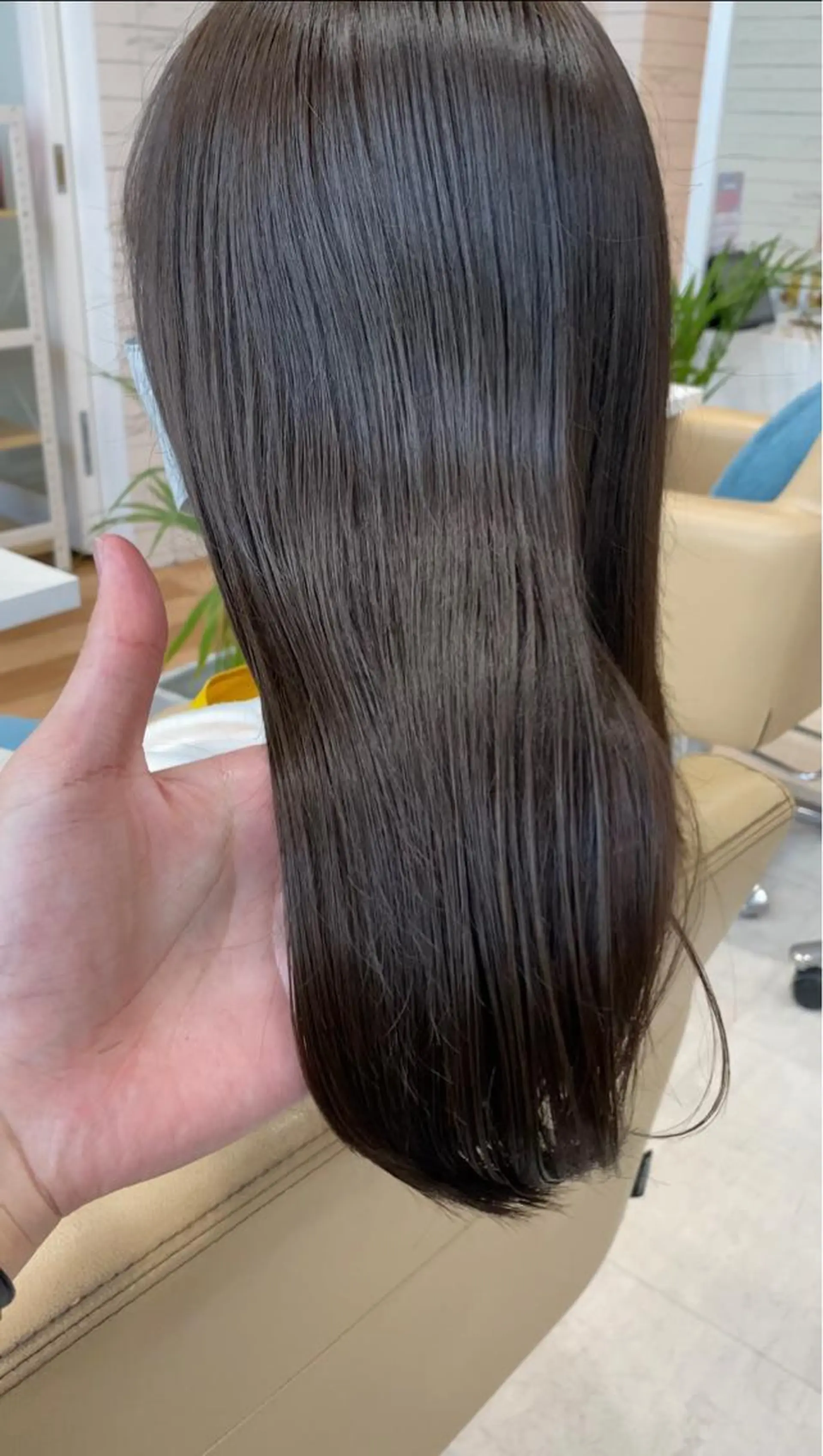 ミディアム カット ヘアカラー トリートメント 荒木 たけるのヘアスタイル